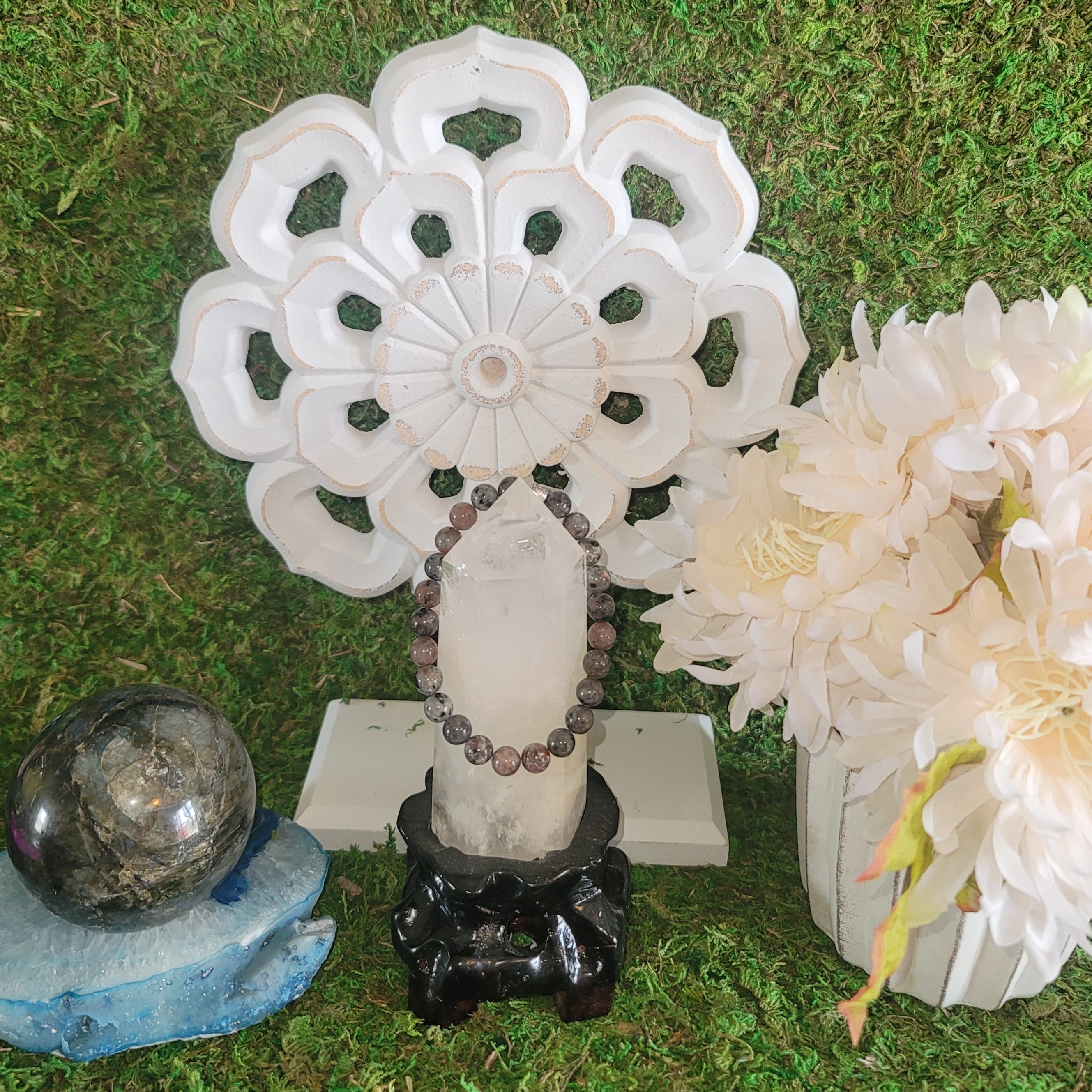 Genuine Stone Yooperlite Bracelet