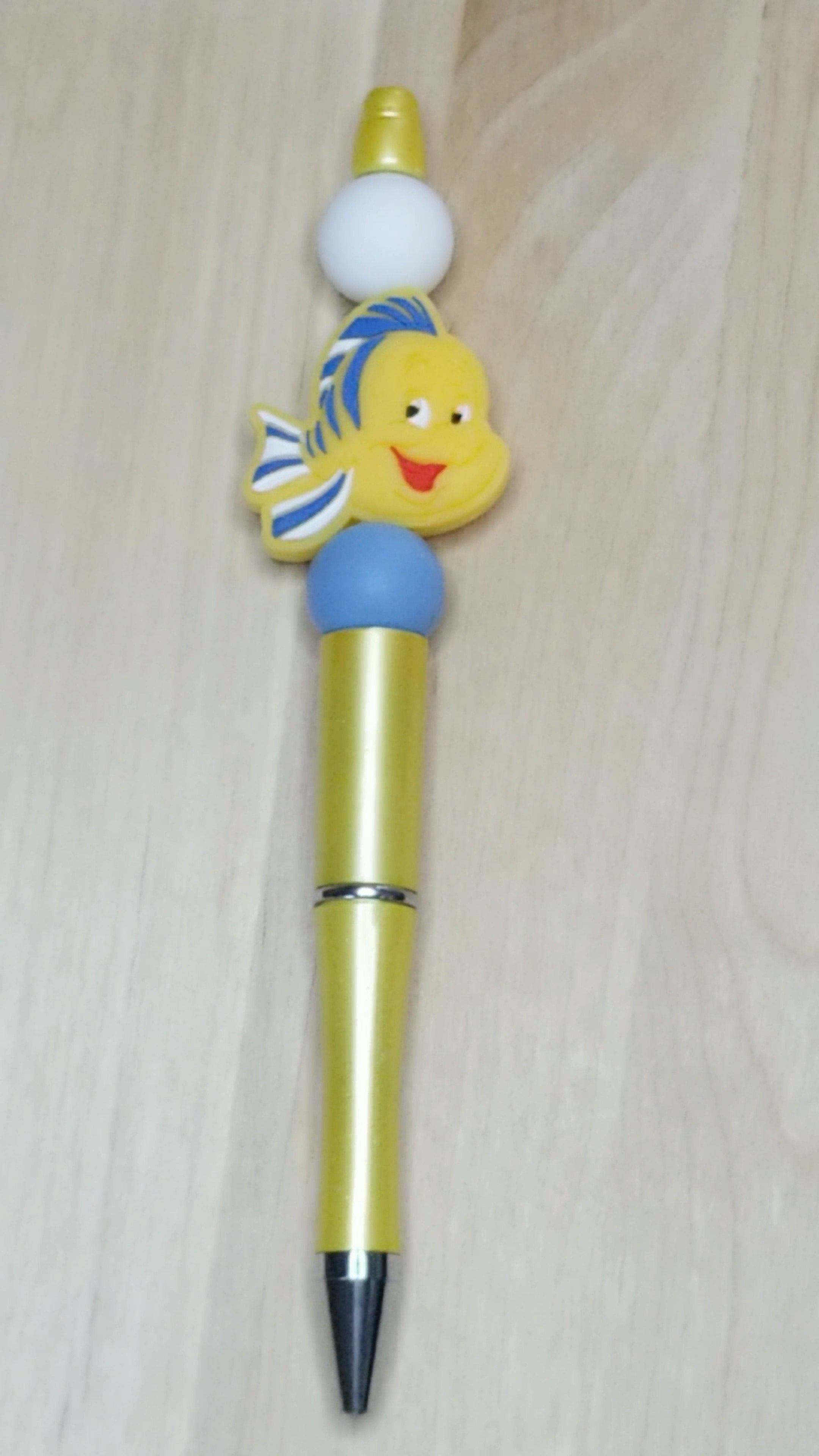 Fish Silicone Beaded Pen