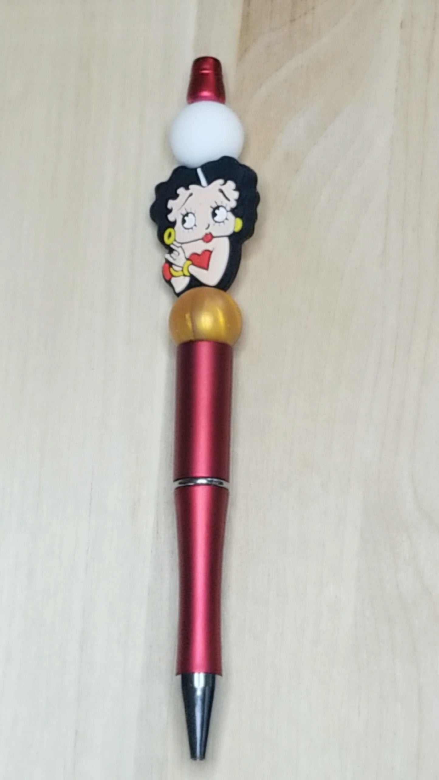 Princess Silicone Beaded Pen