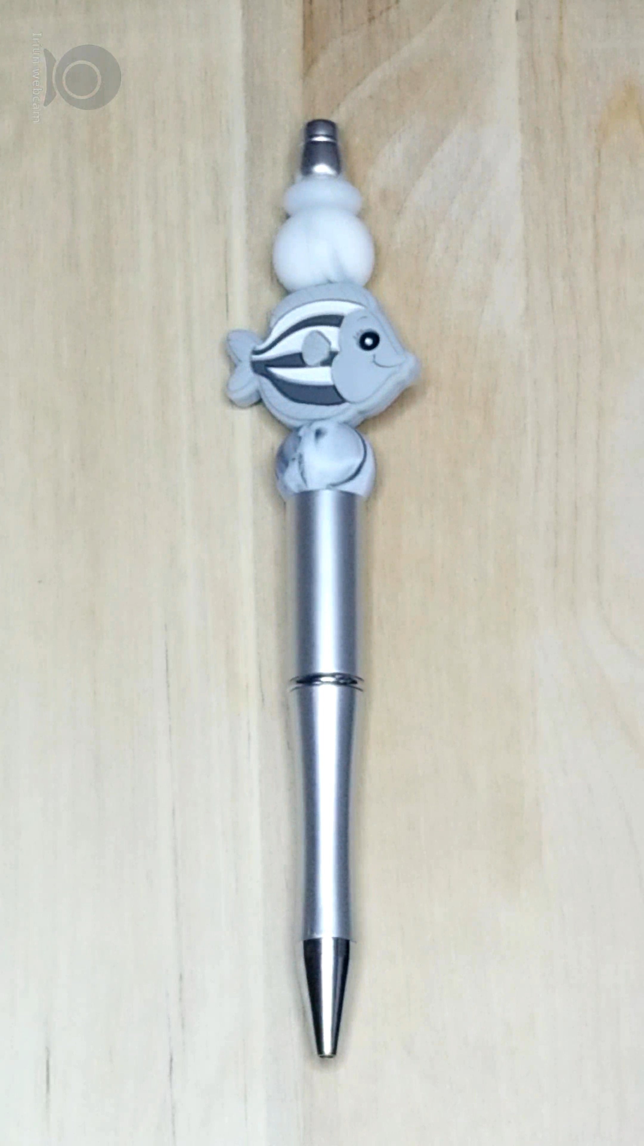 Fish Silicone Beaded Pen