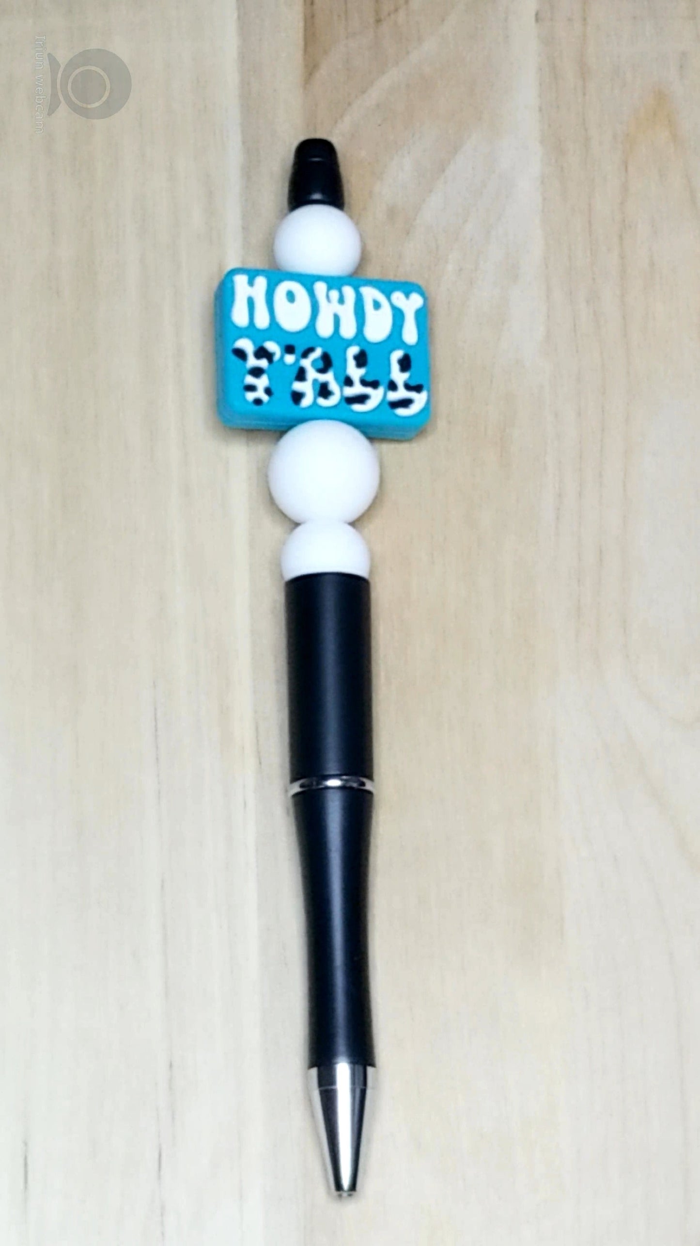 Howdy Yall Silicone Beaded Pen