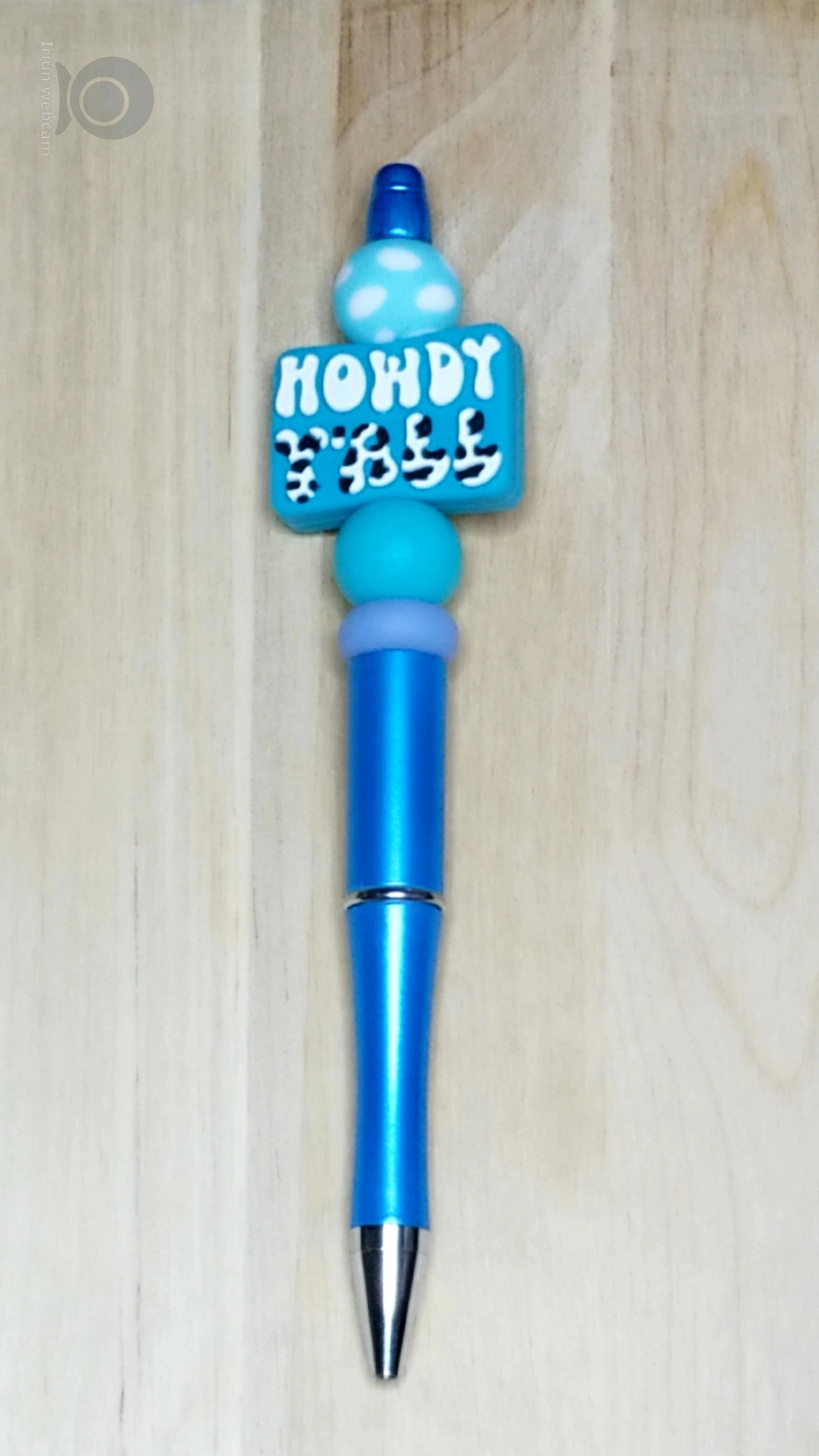Howdy Yall Silicone Beaded Pen