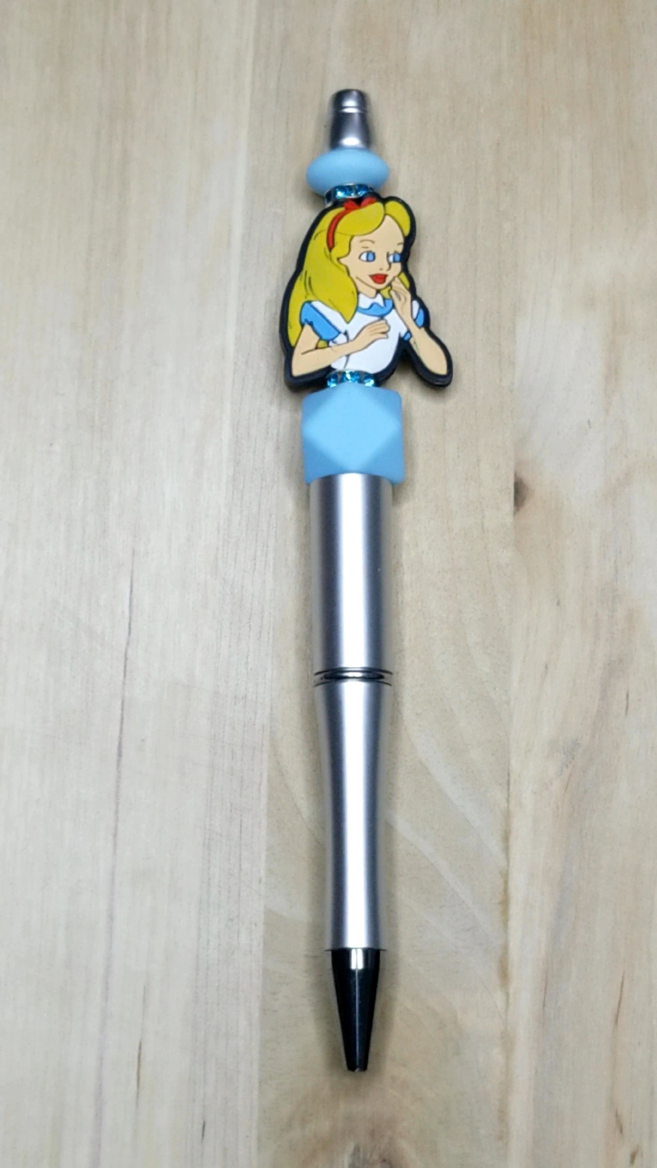 Princess Silicone Beaded Pen