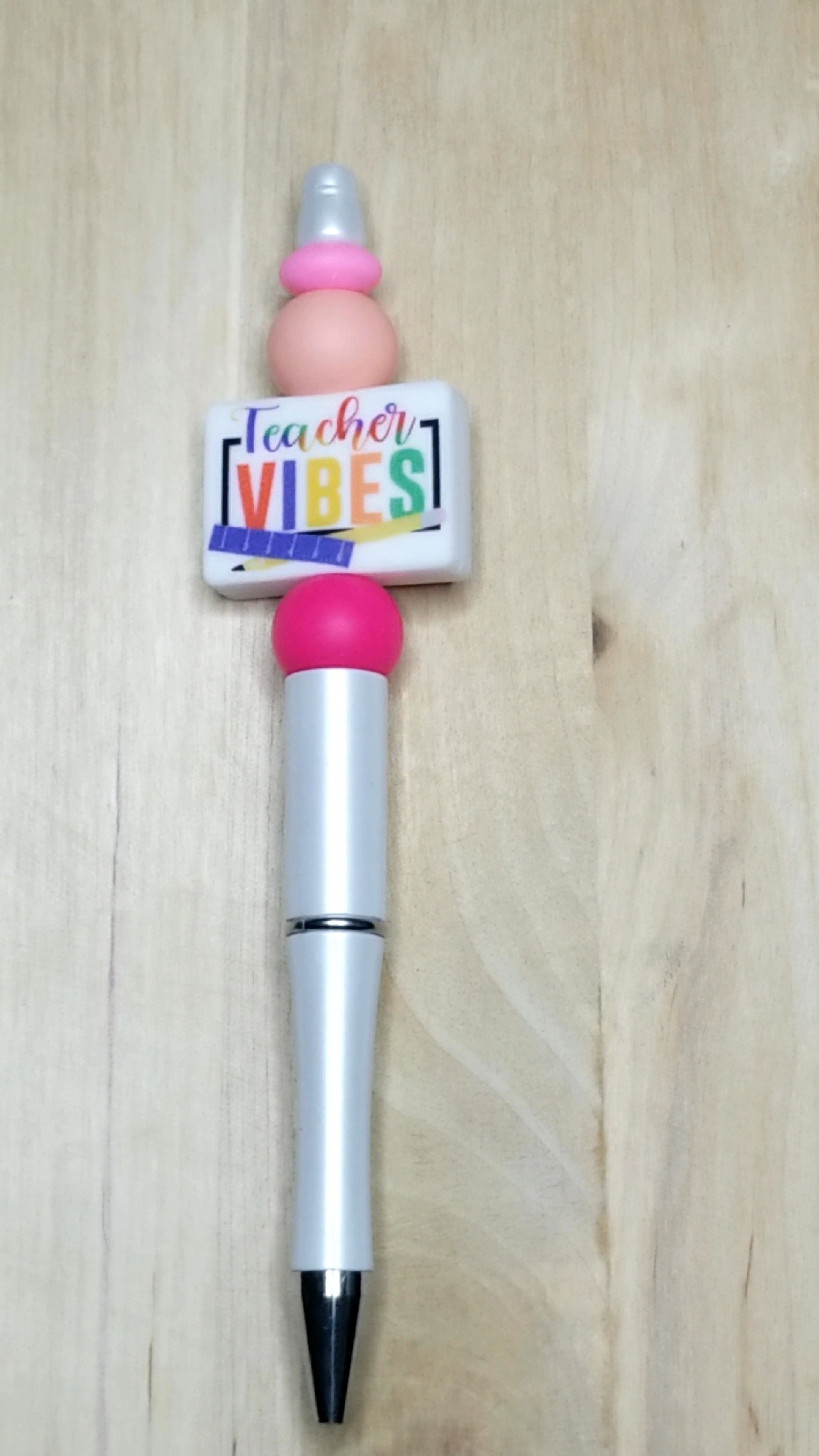 Career Oriented Silicone Beaded Pen