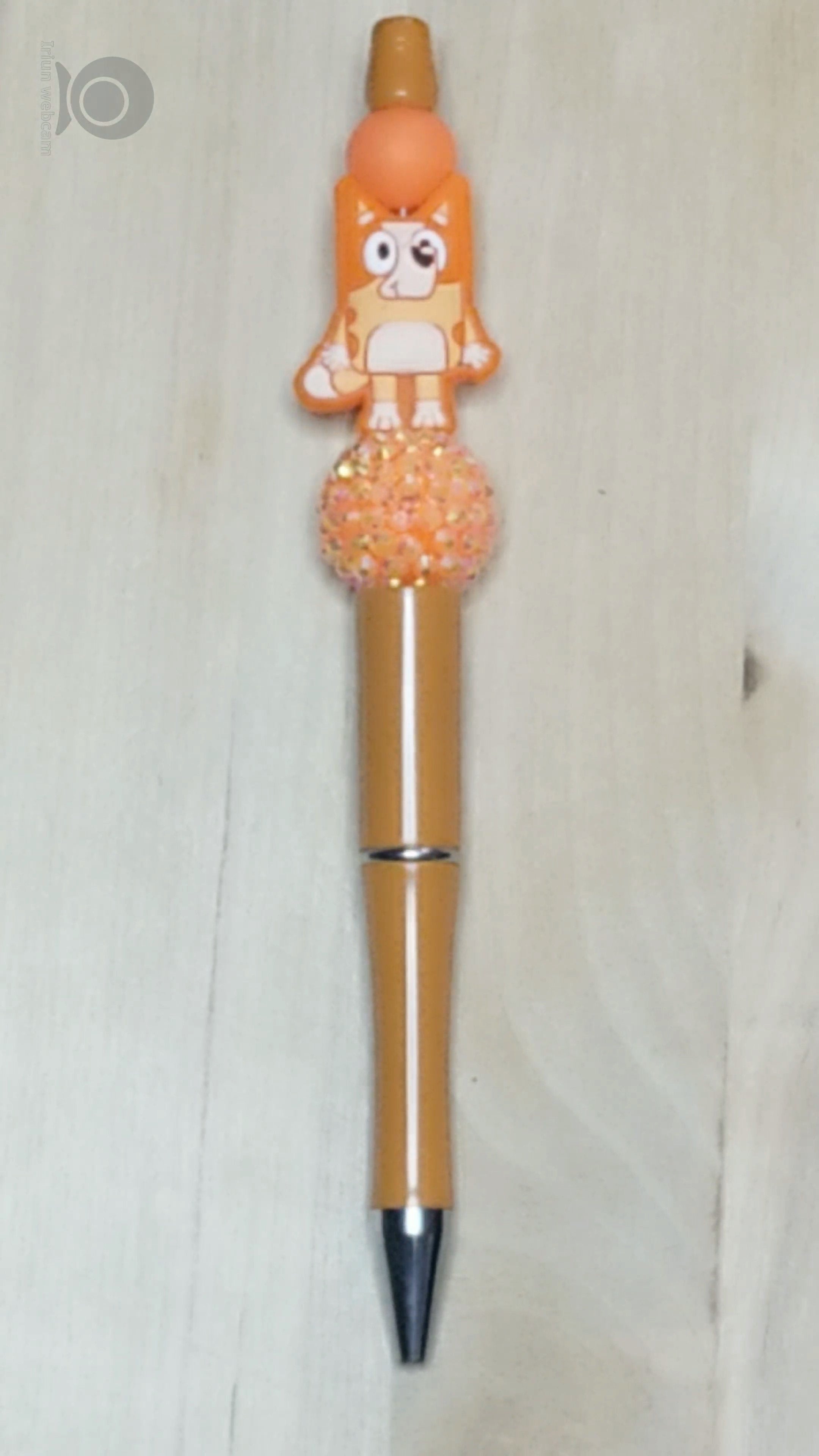 Cartoon Dog Silicone Beaded Pen
