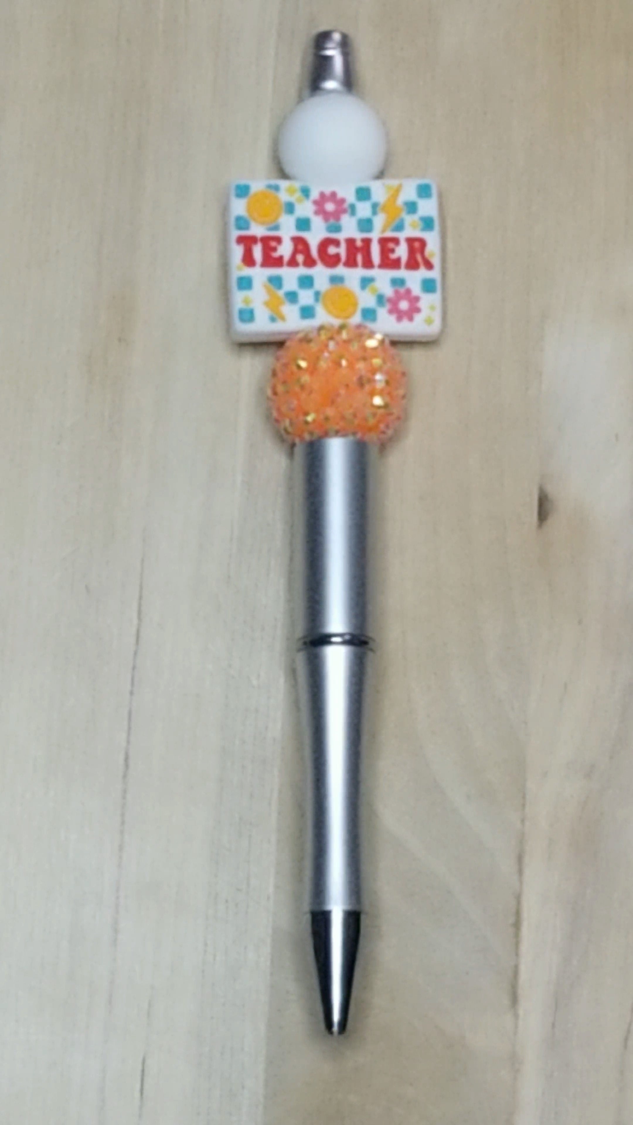 Career Oriented Silicone Beaded Pen