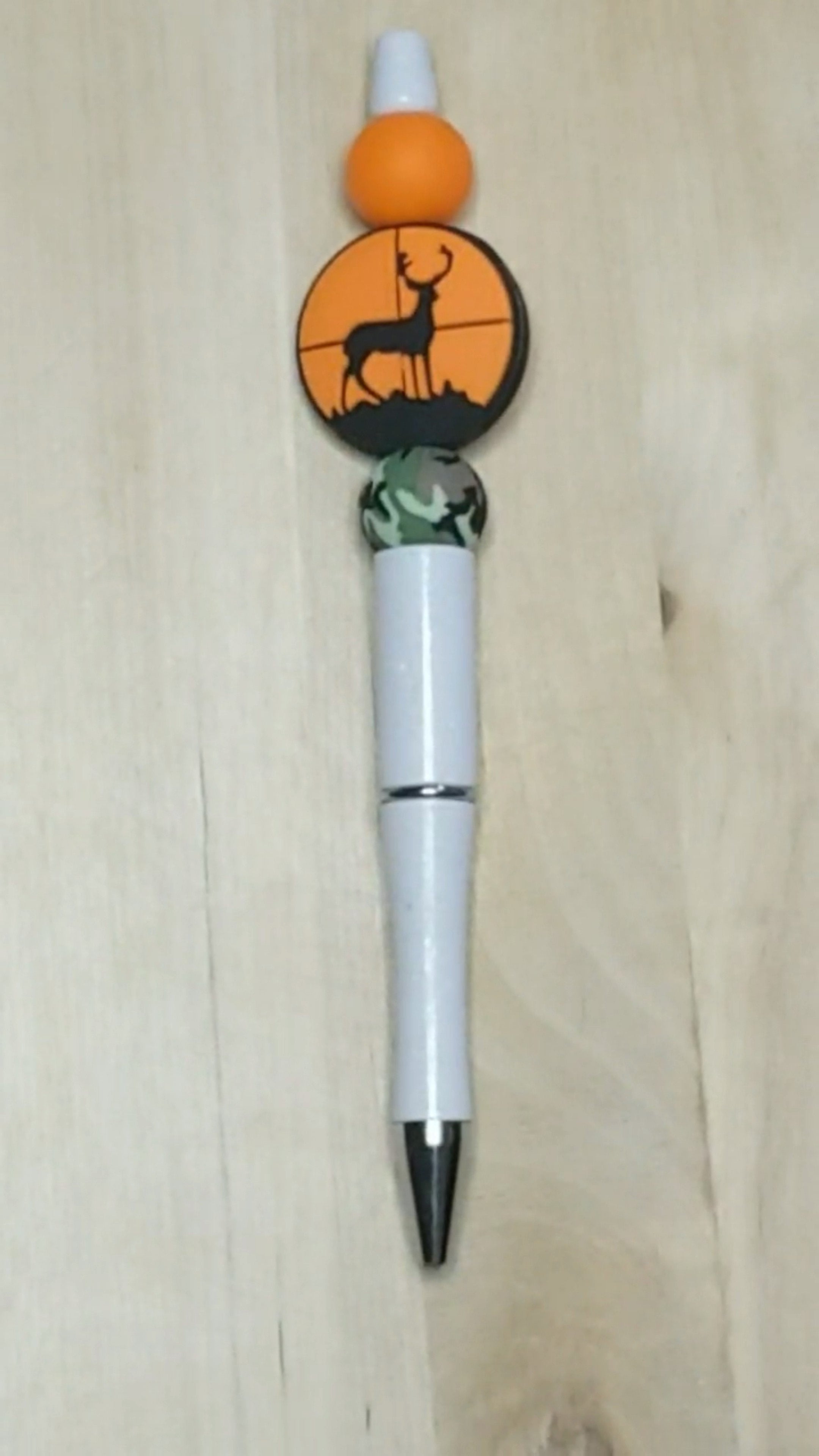 Hunting Silicone Beaded Pen