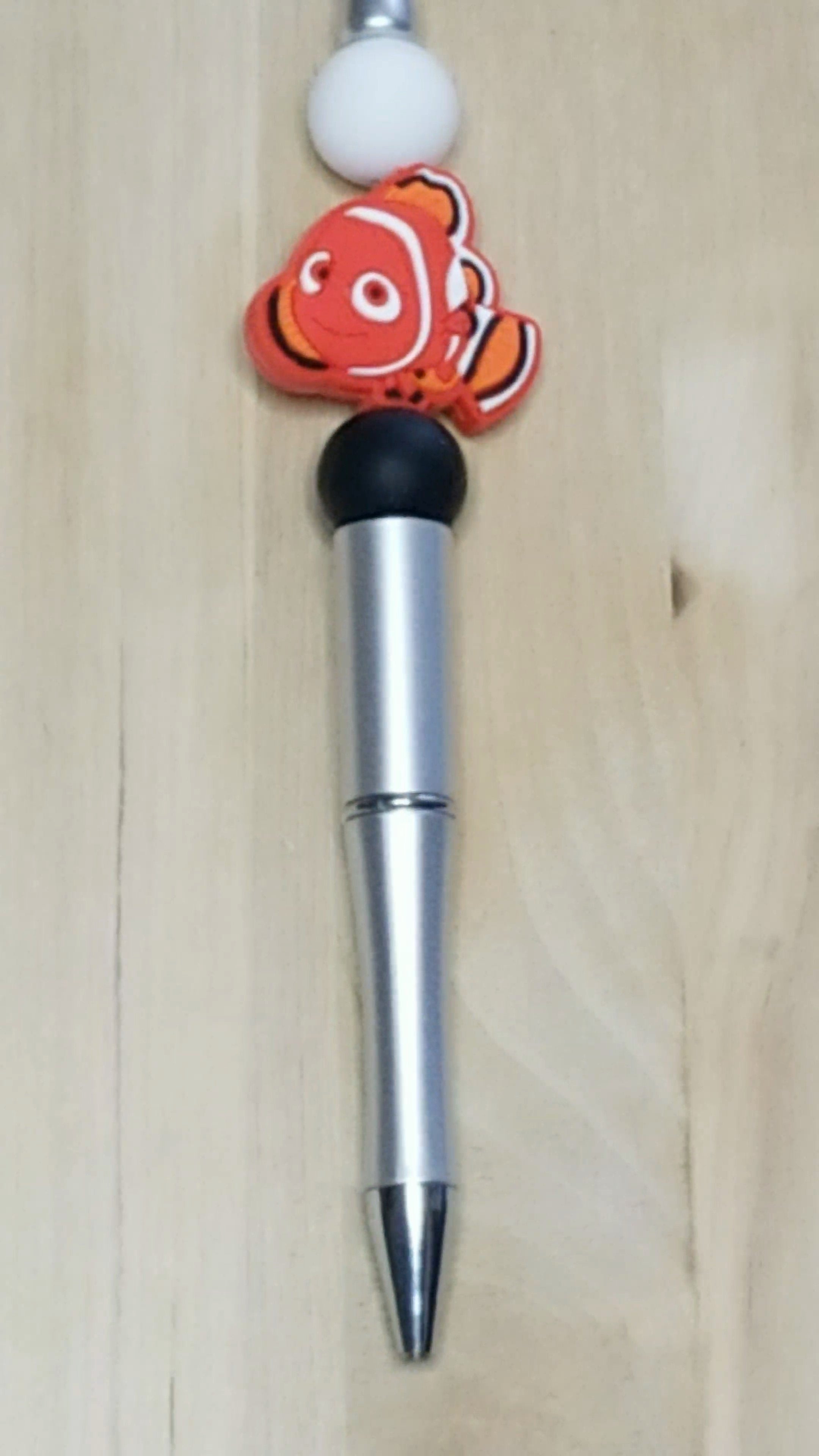 Fish Silicone Beaded Pen