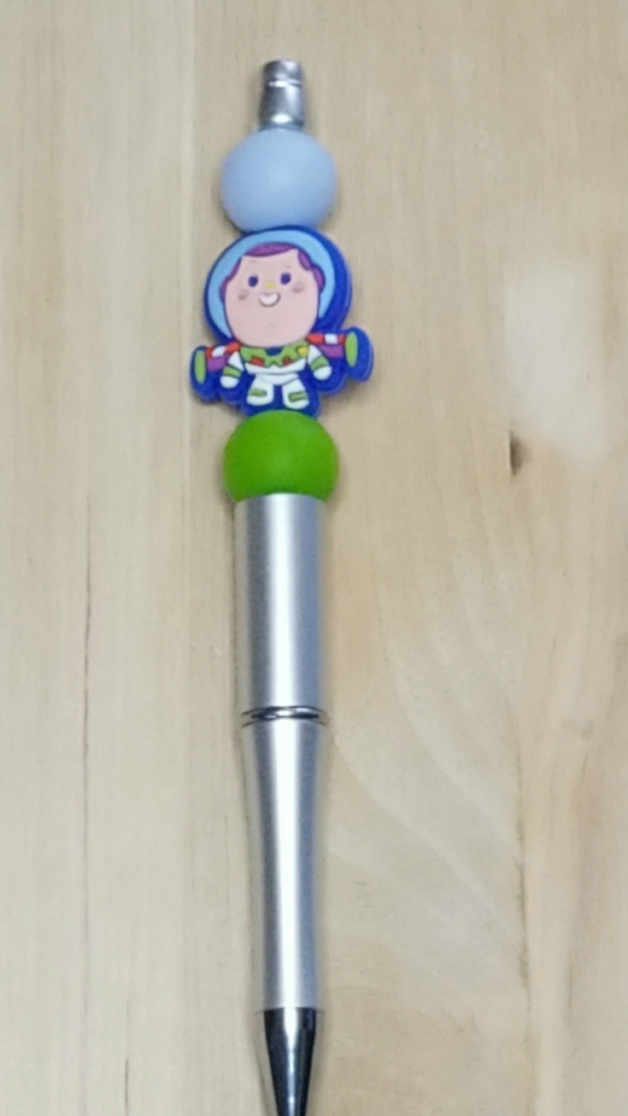 Astronaut Silicone Beaded Pen