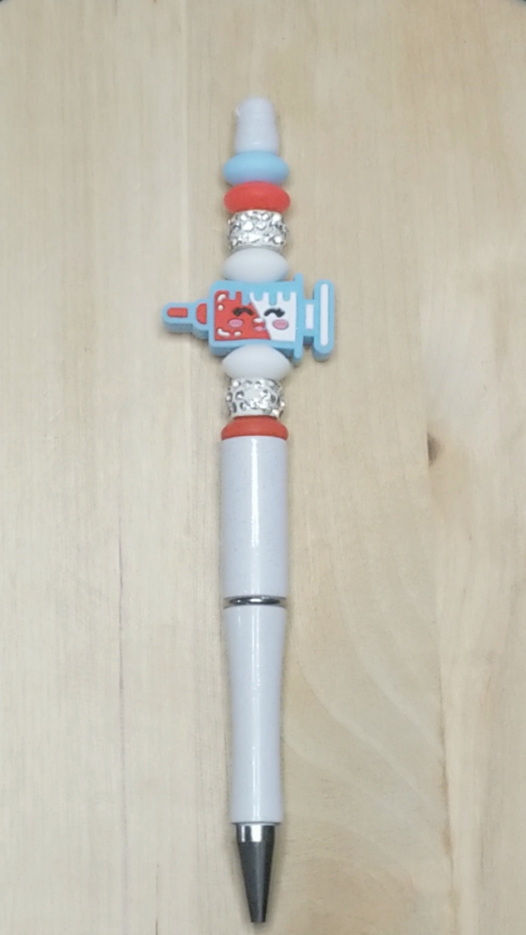 Career Oriented Silicone Beaded Pen
