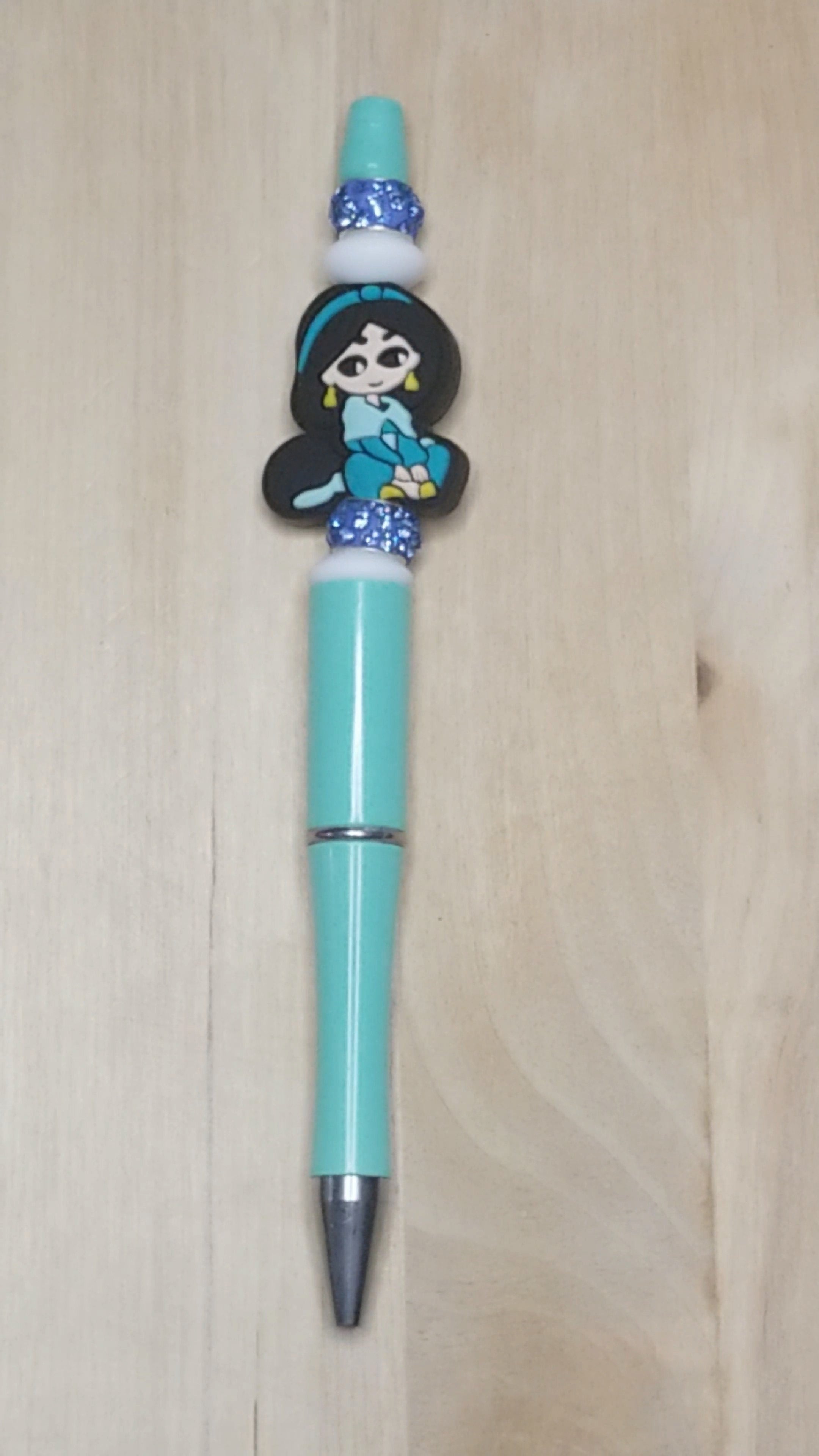 Princess Silicone Beaded Pen