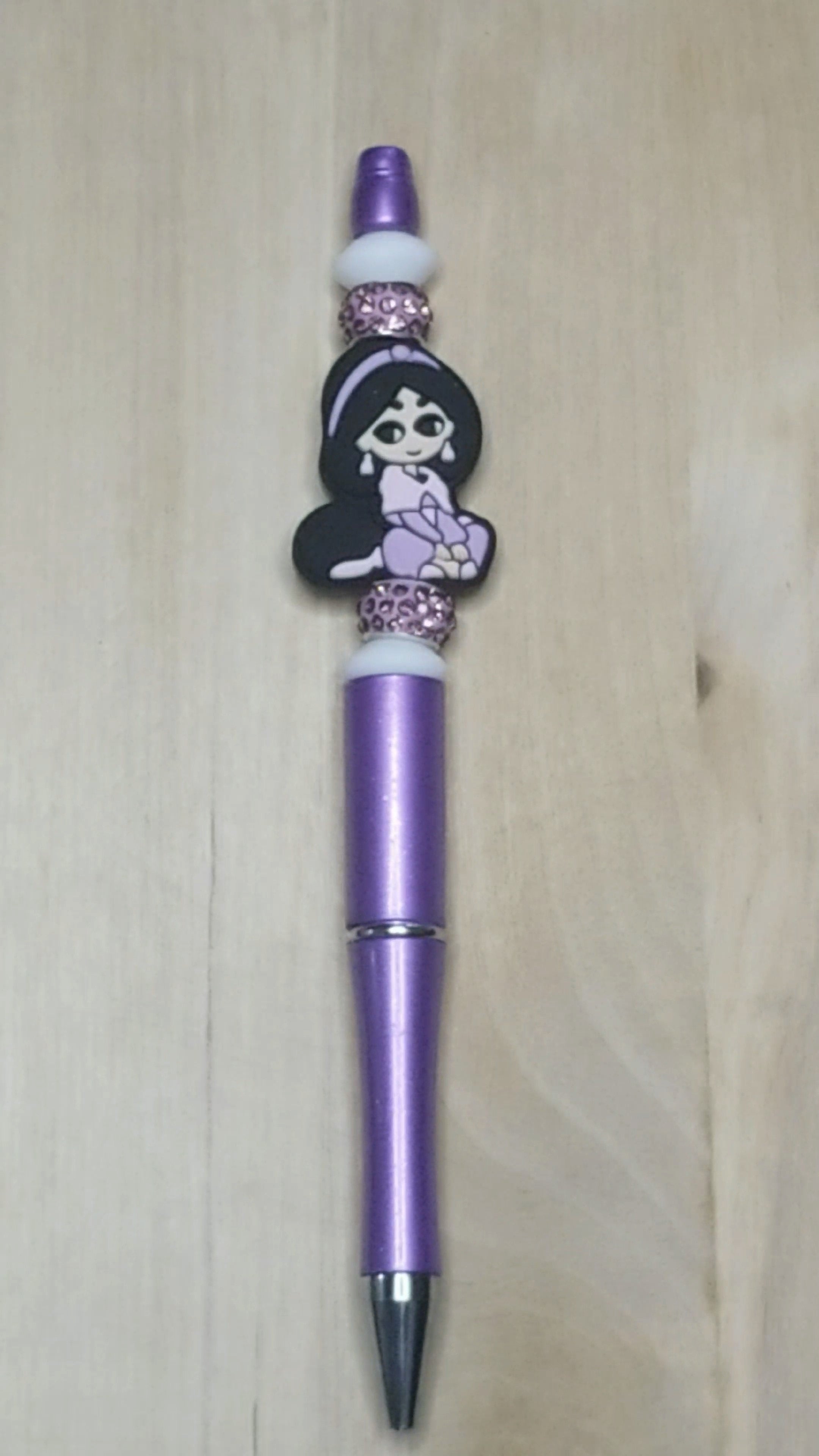 Princess Silicone Beaded Pen