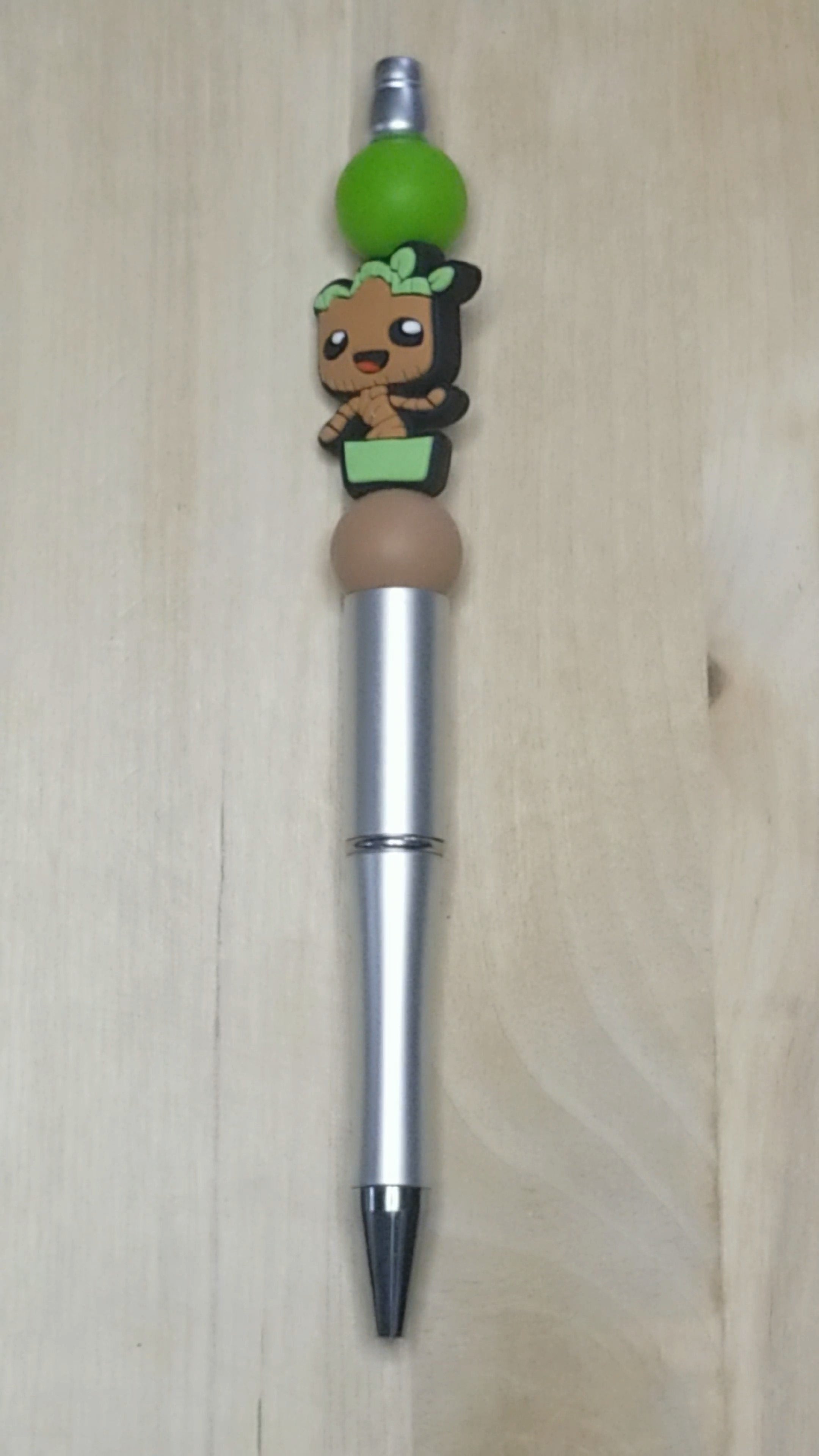 Galaxy Character Silicone Beaded Pen