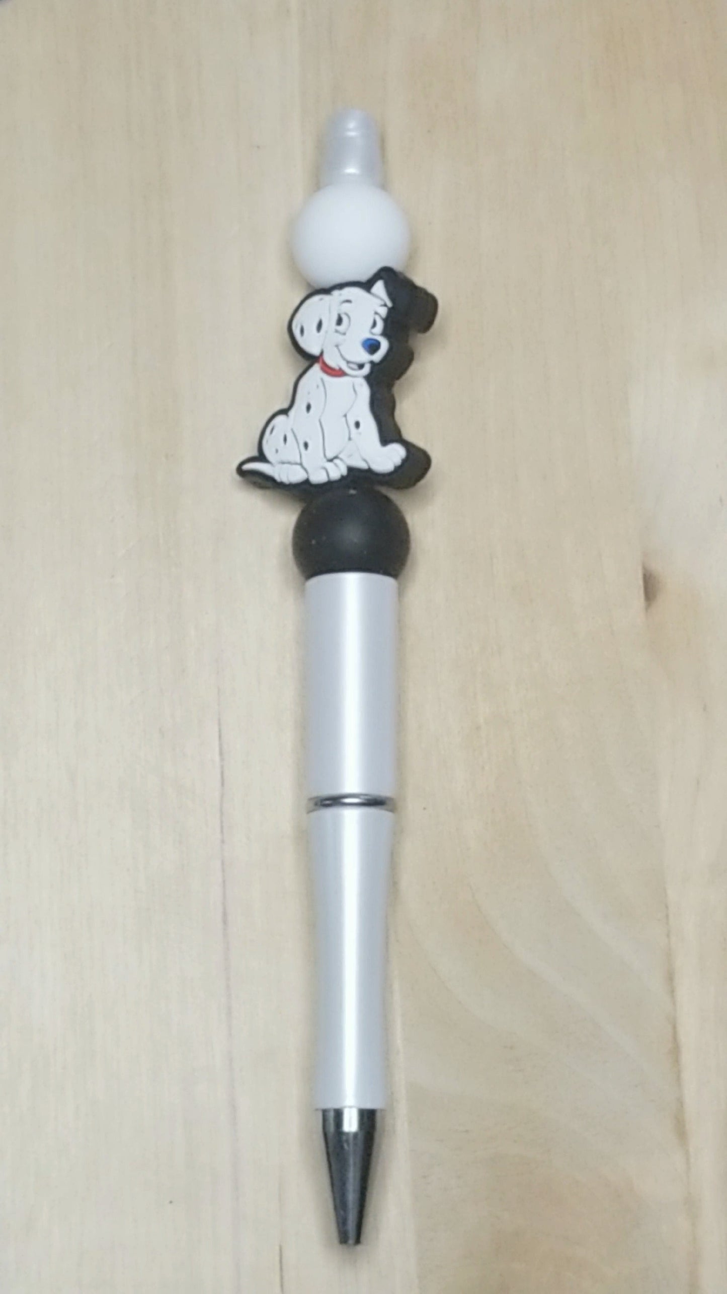 Cartoon Dog Silicone Beaded Pen
