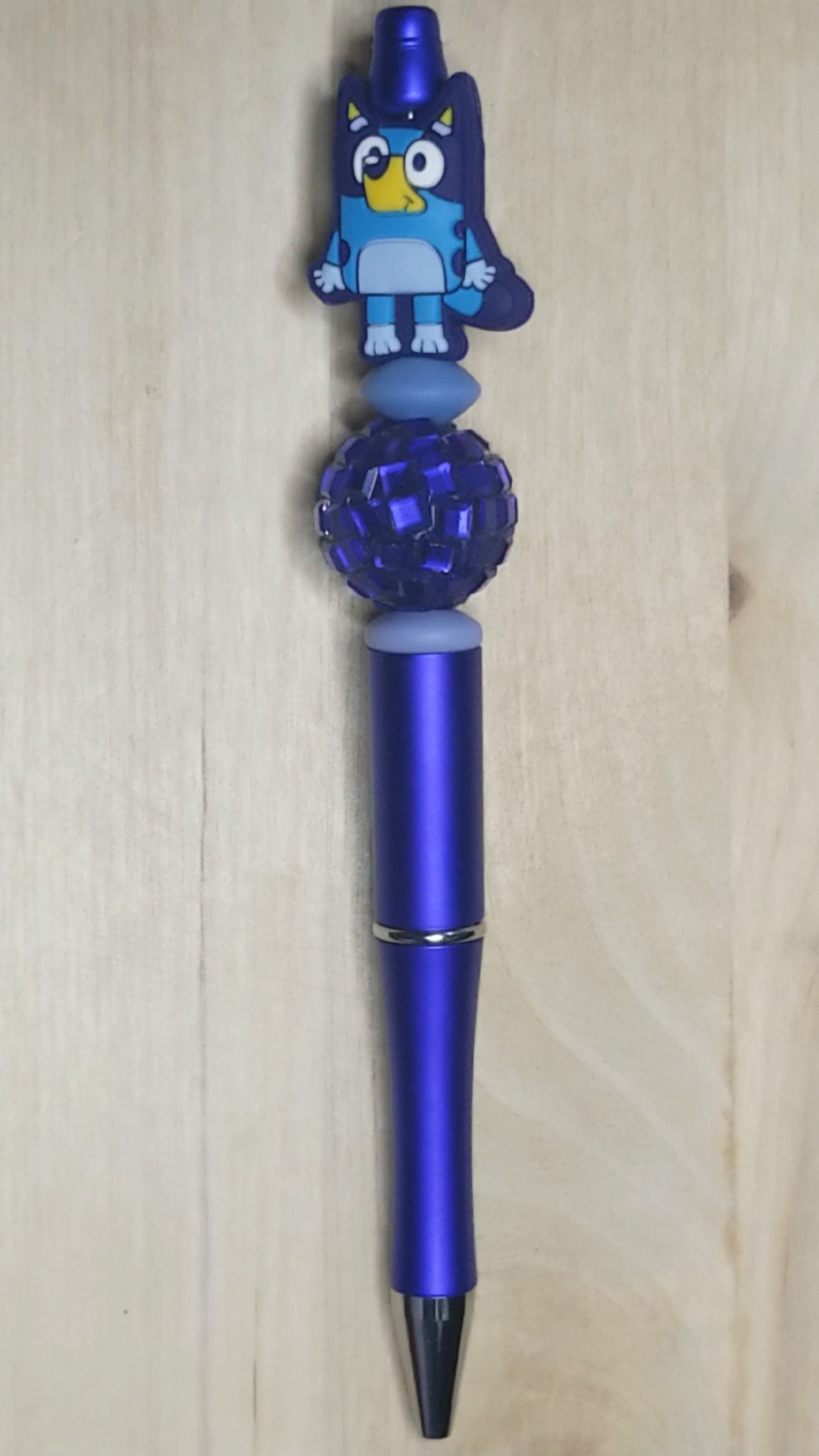 Cartoon Dog Silicone Beaded Pen