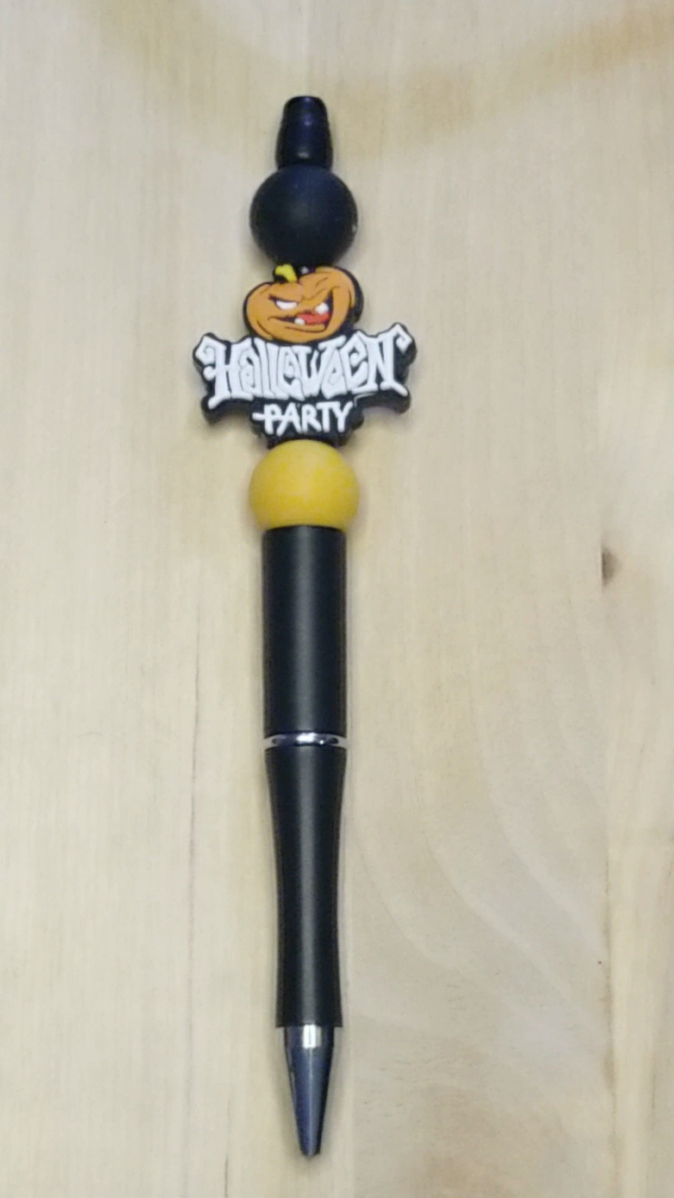 Halloween Party Silicone Beaded Pen