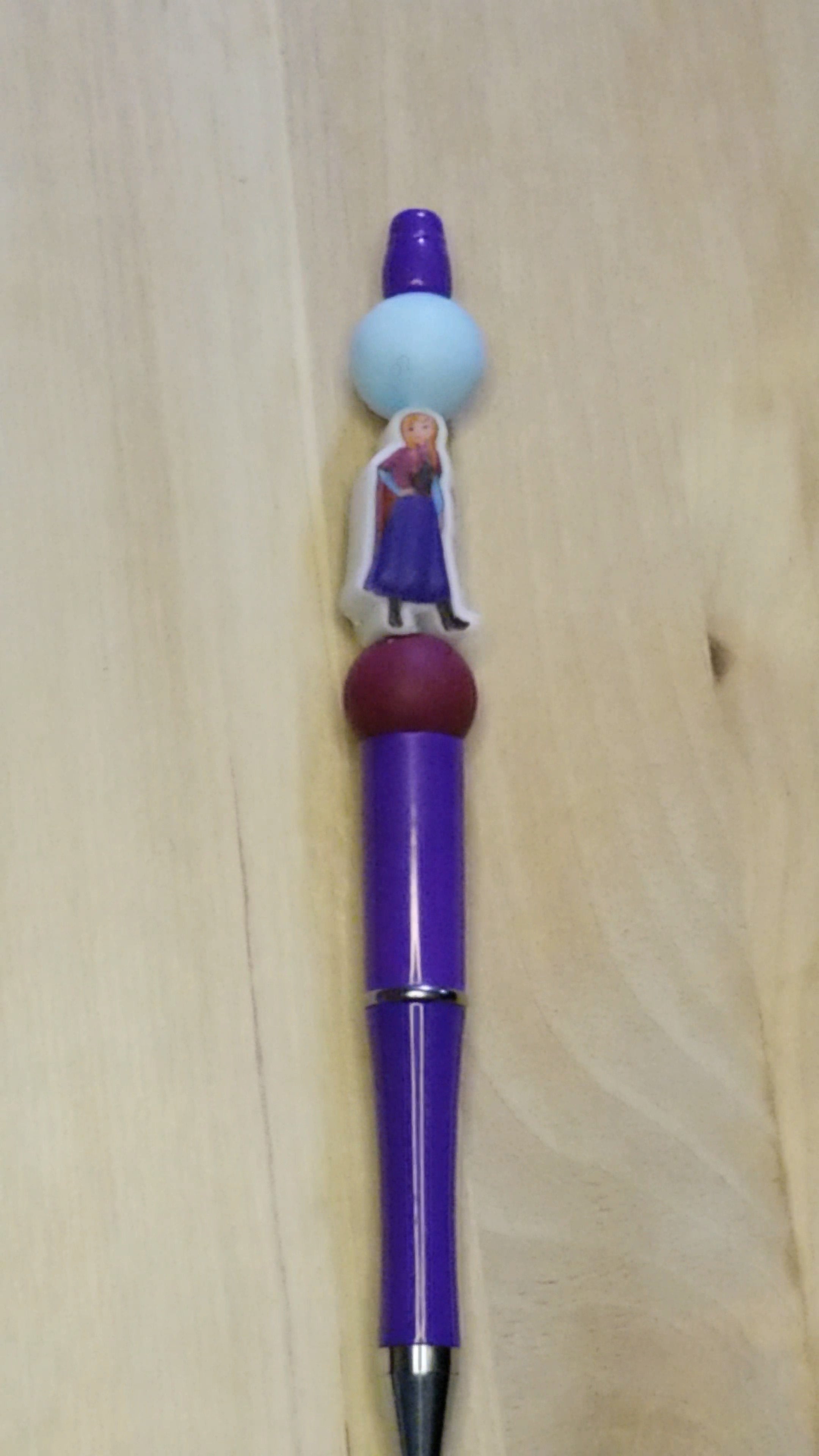 Princess Silicone Beaded Pen