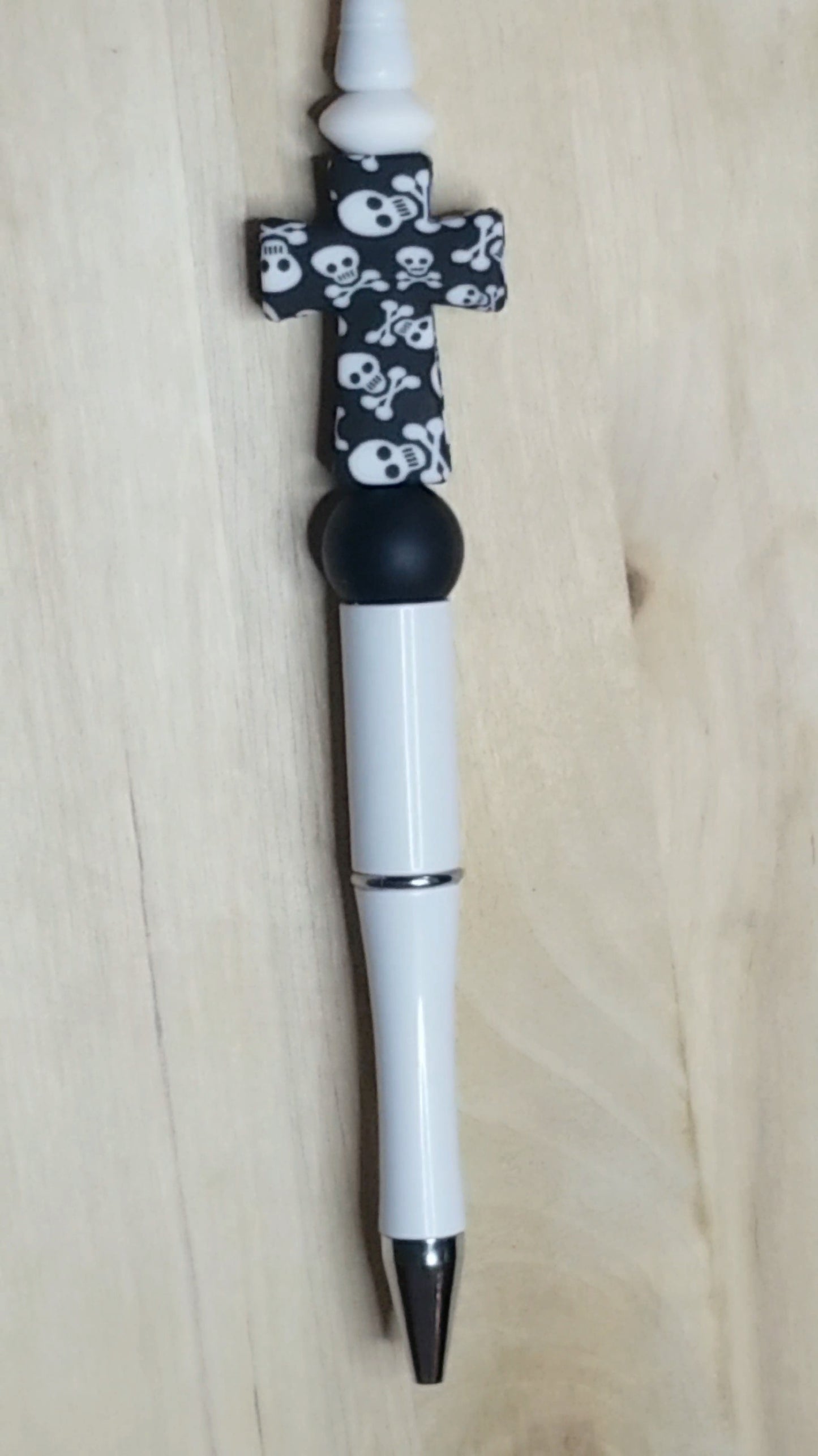 Cross Silicone Beaded Pen