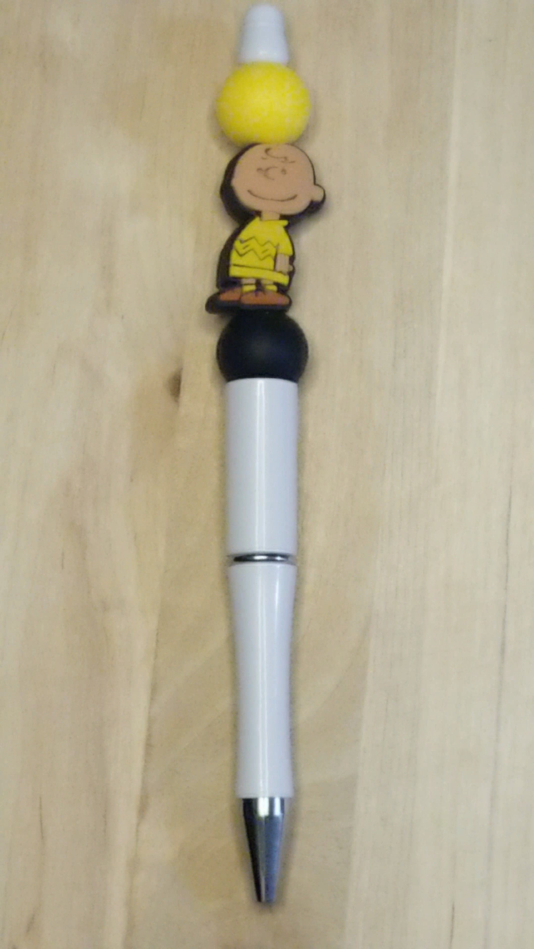 Boy Silicone Beaded Pen
