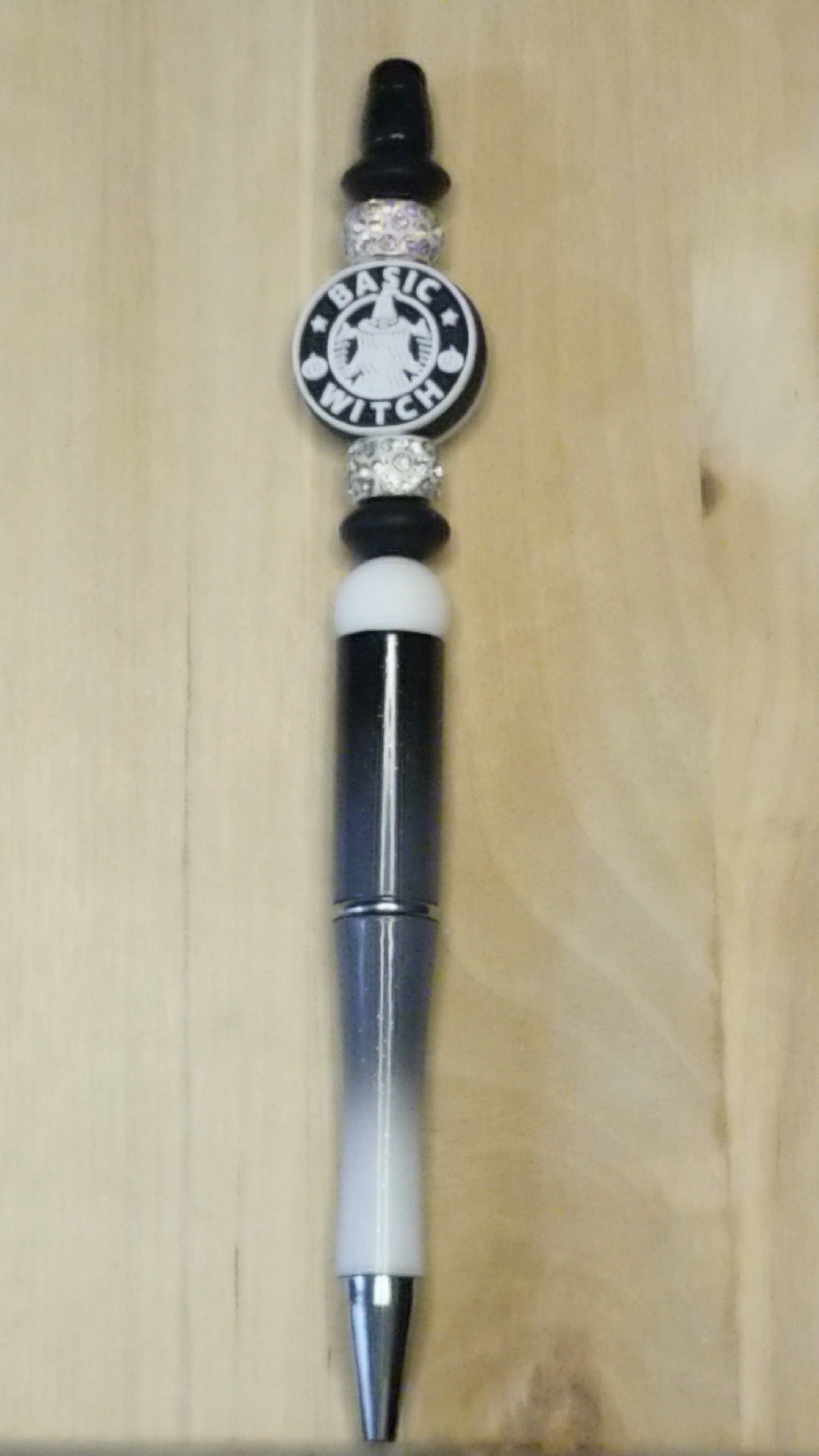 Basic Witch Silicone Beaded Pen