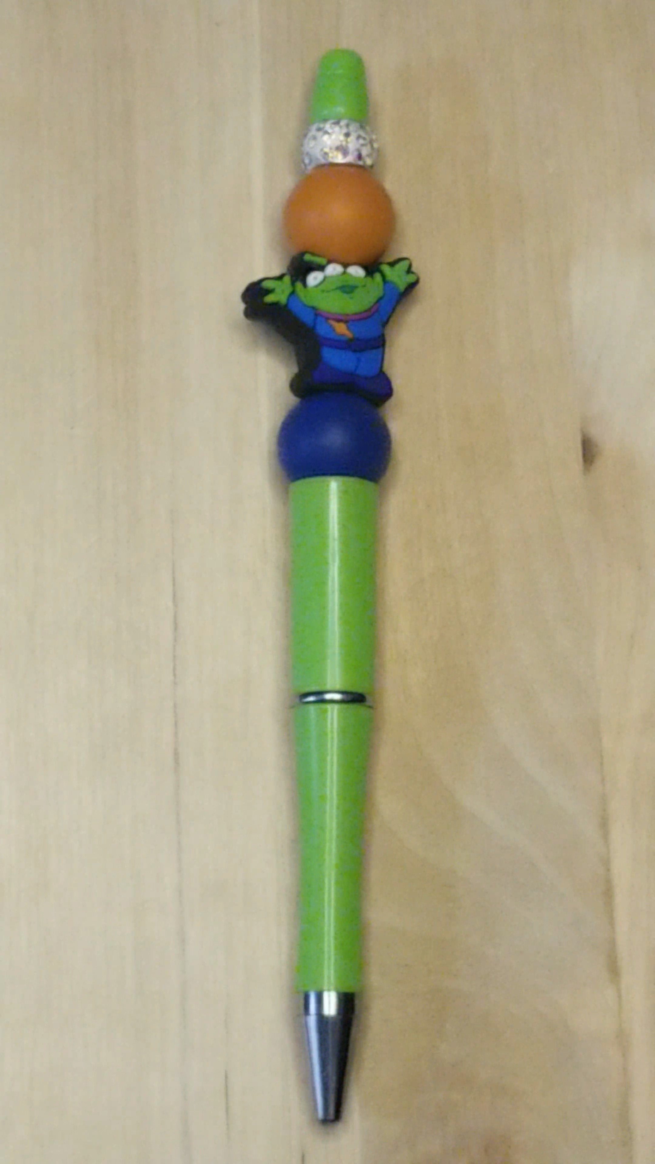 Alien Silicone Beaded Pen