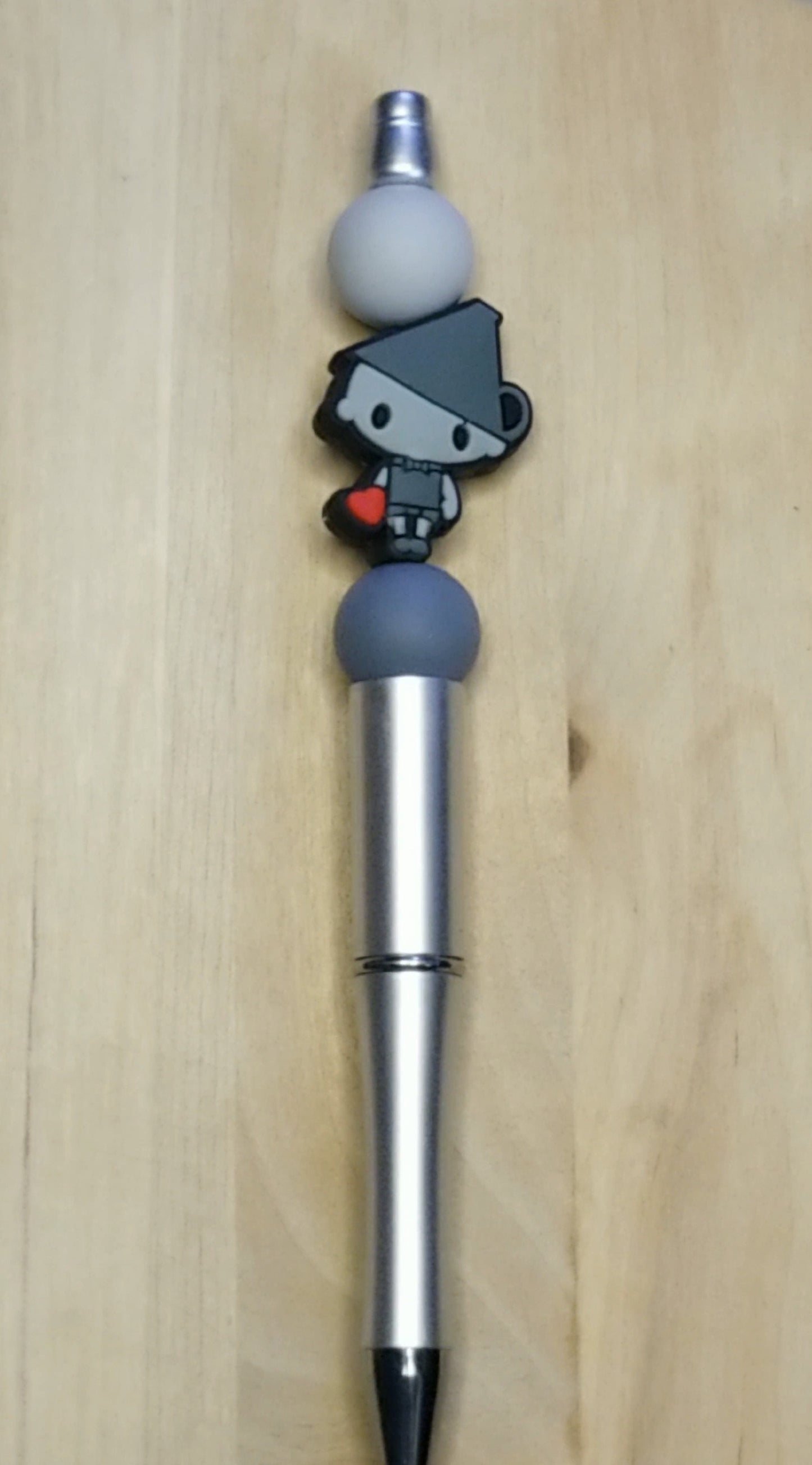 Tin Man Silicone Beaded Pen