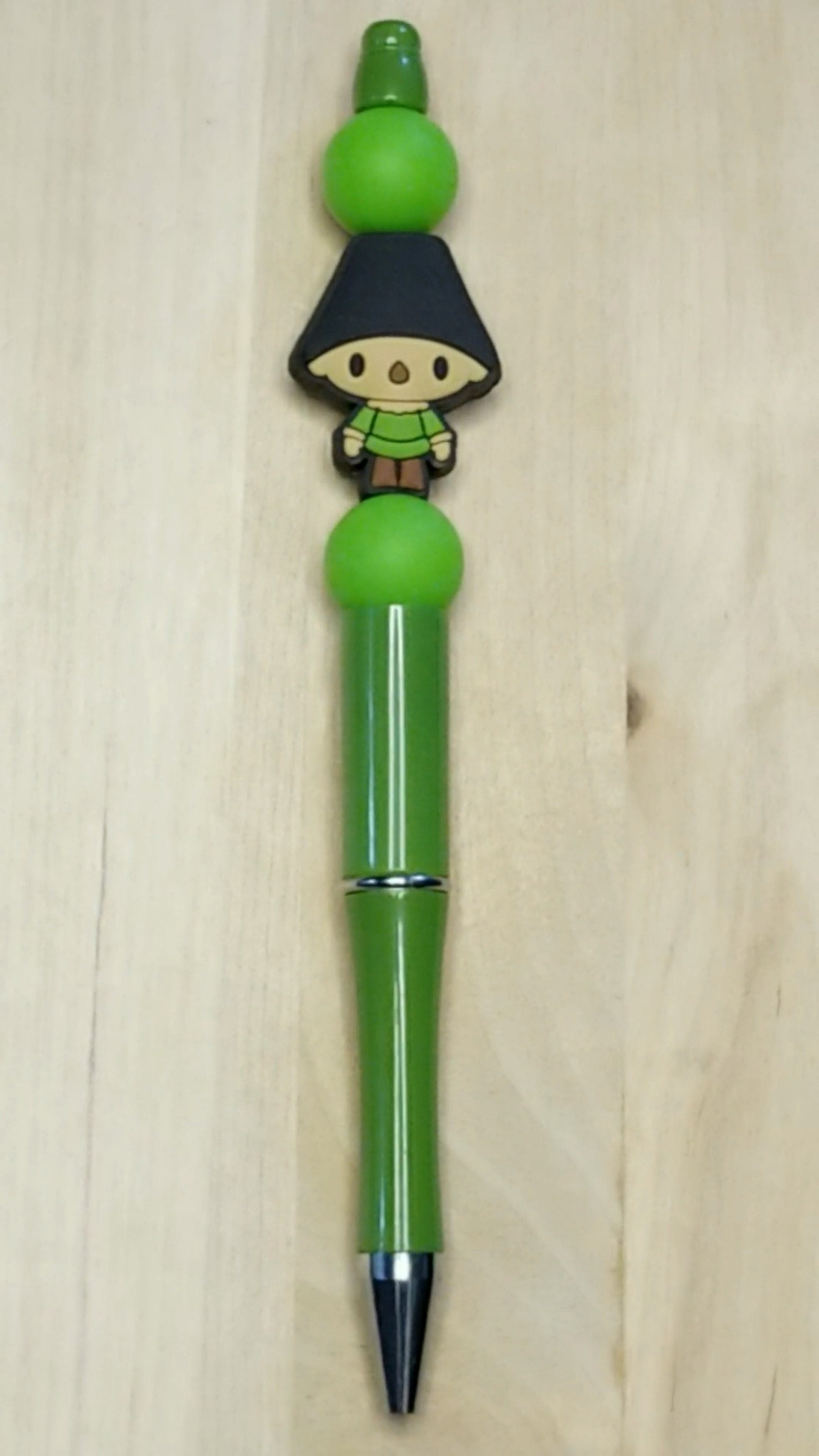 Scarecrow Silicone Beaded Pen