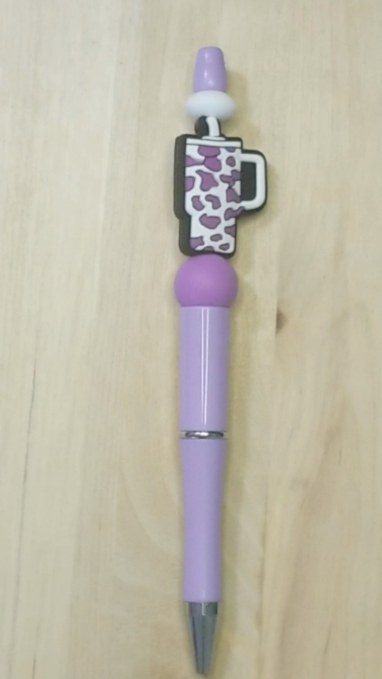 Stanley Cup Silicone Beaded Pen