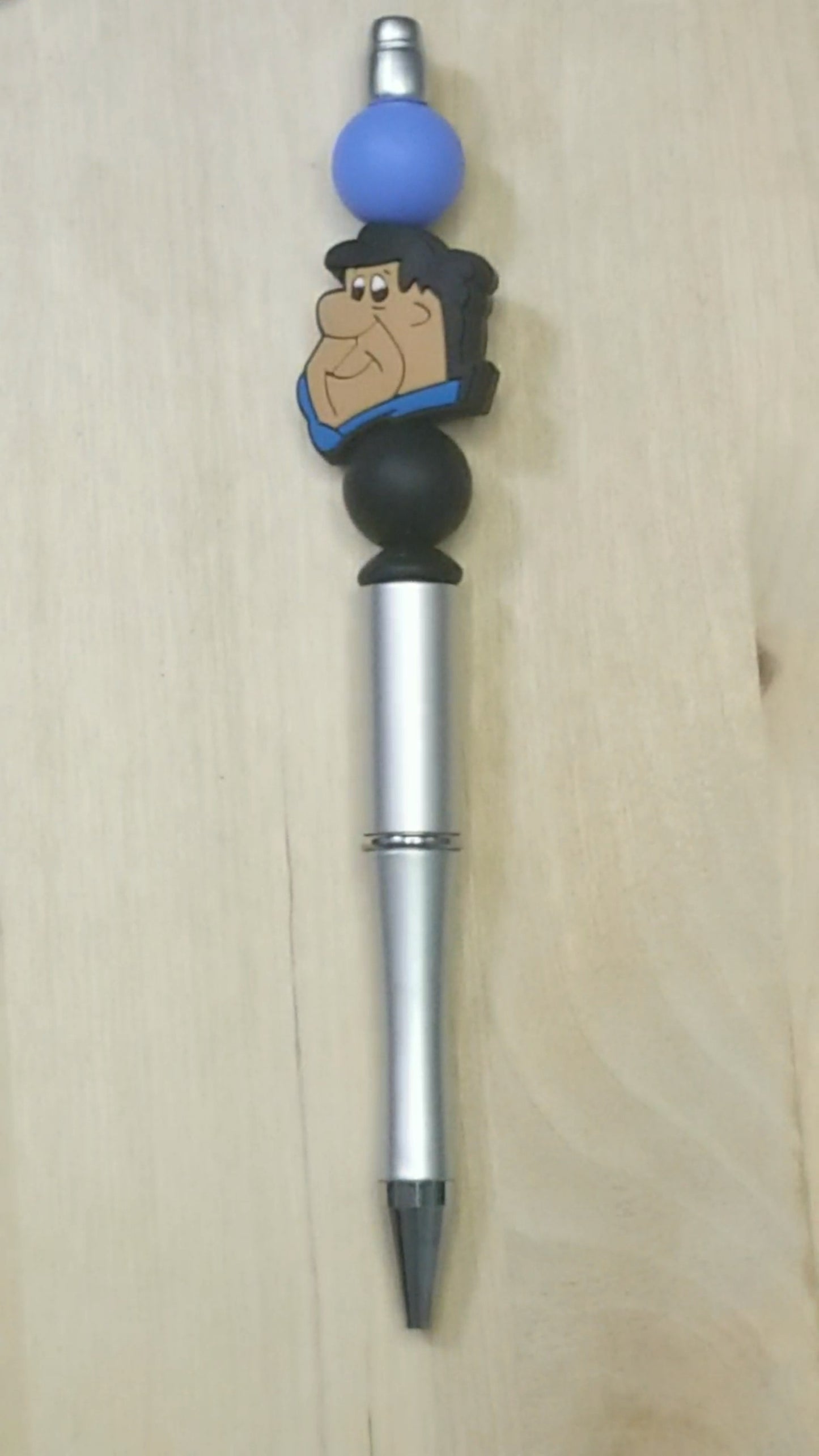 Cartoon Silicone Beaded Pen