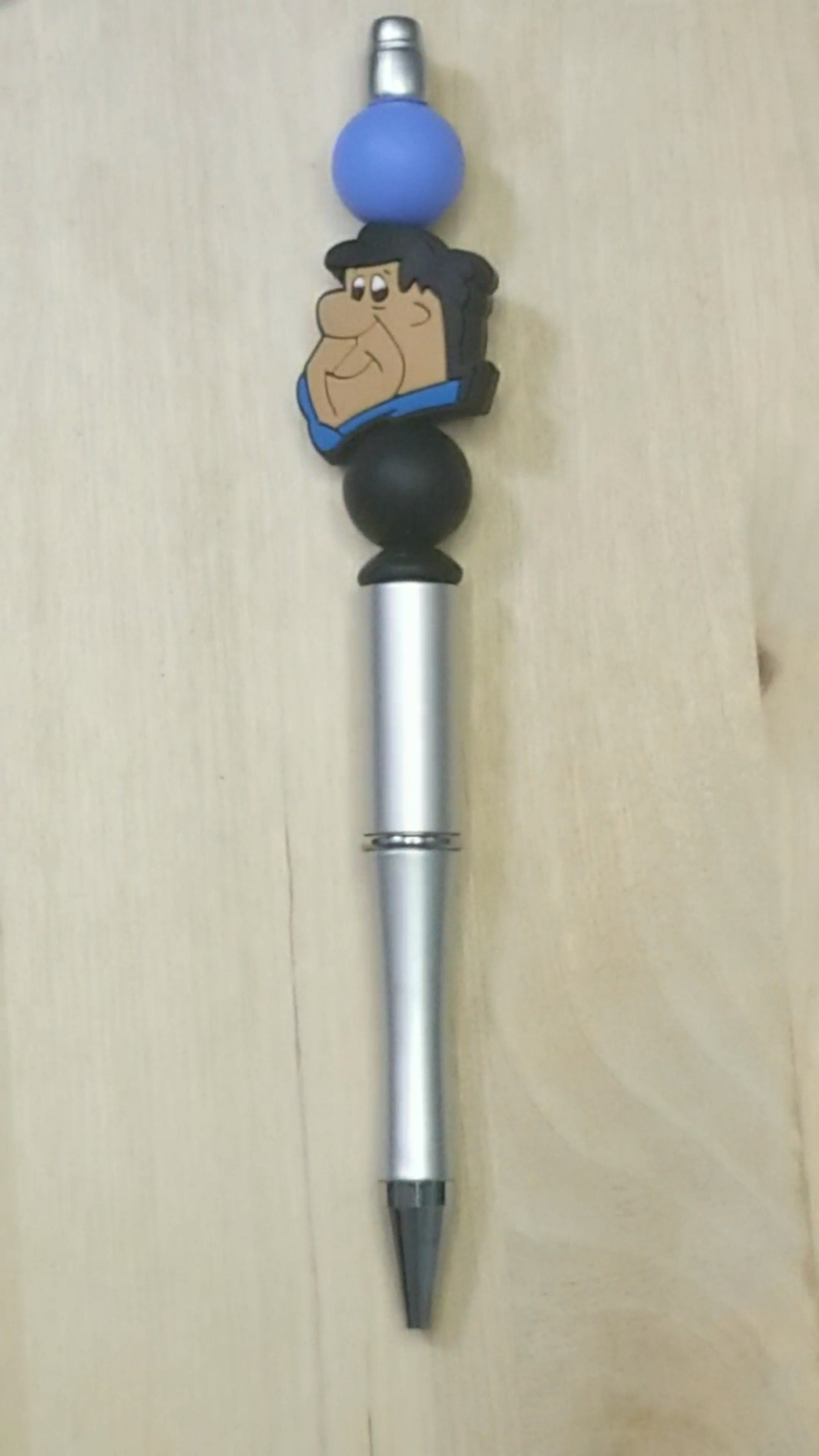 Cartoon Silicone Beaded Pen