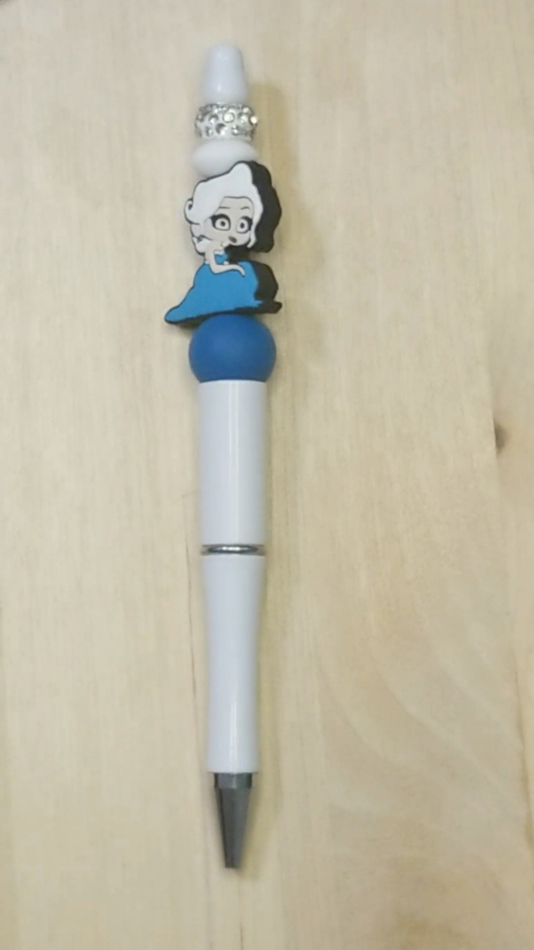 Princess Silicone Beaded Pen