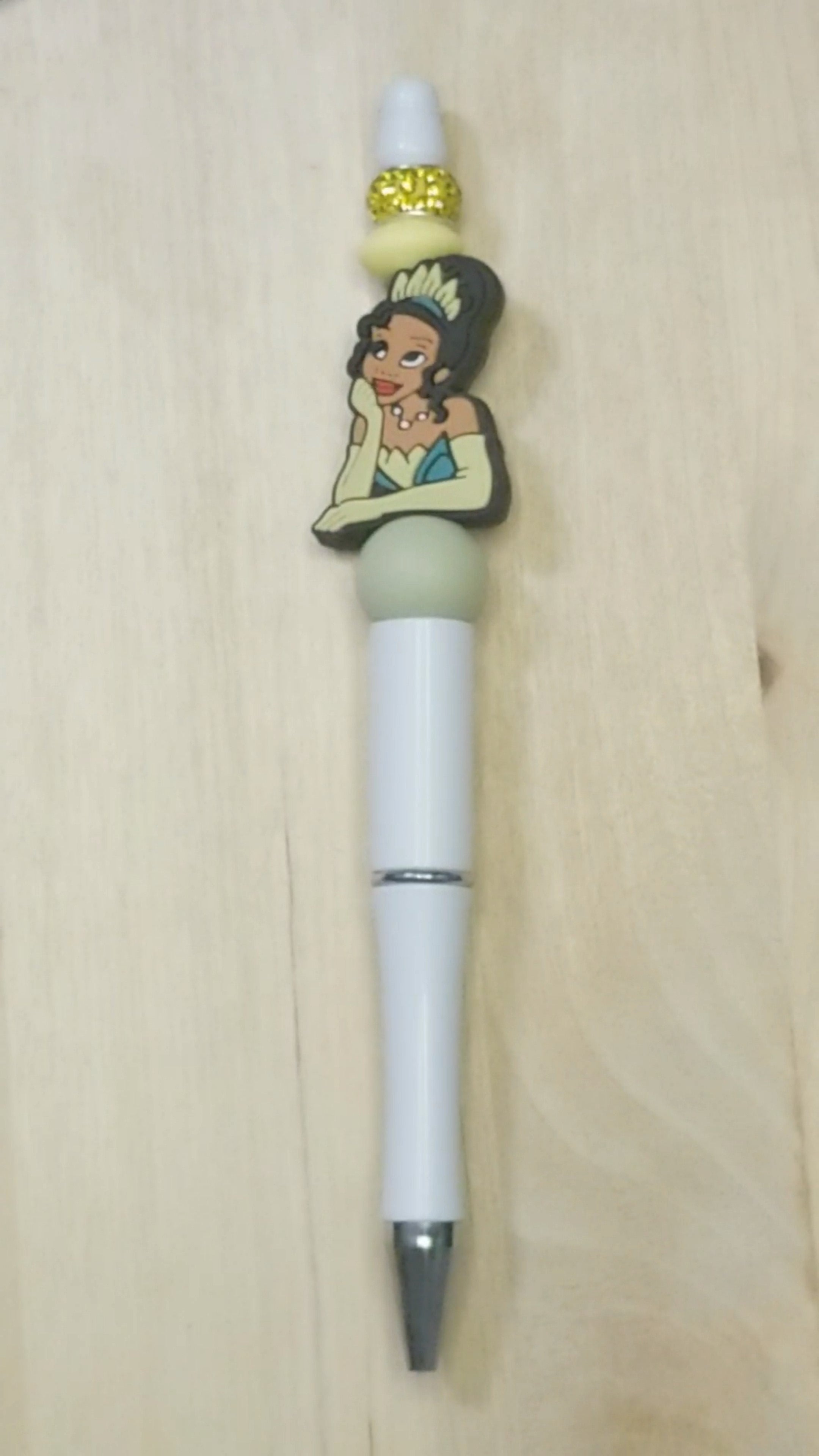 Princess Silicone Beaded Pen