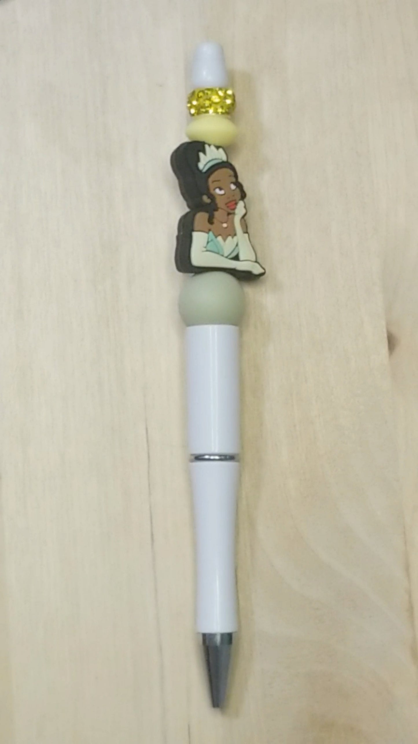 Princess Silicone Beaded Pen