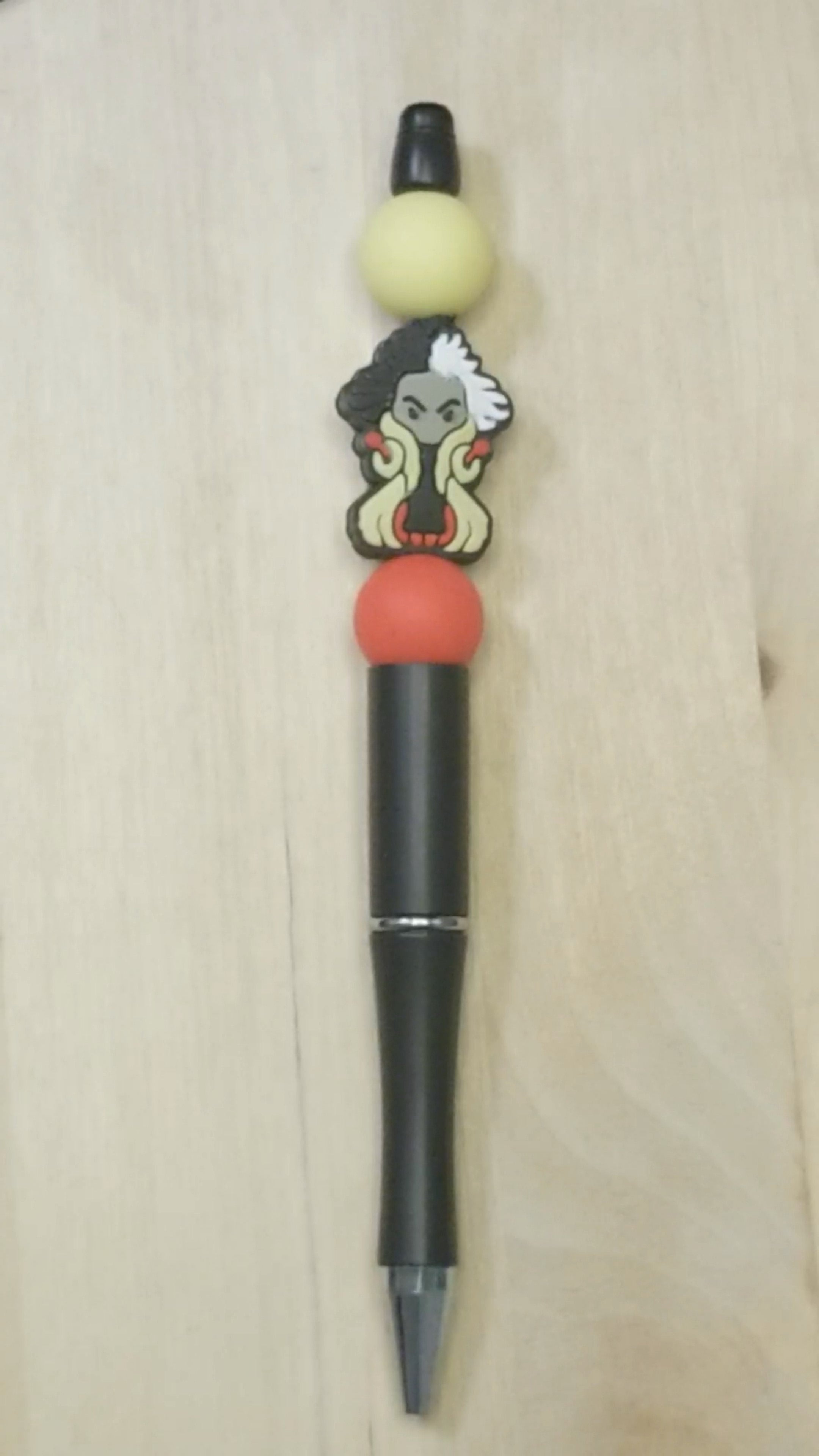 Villain Silicone Beaded Pen