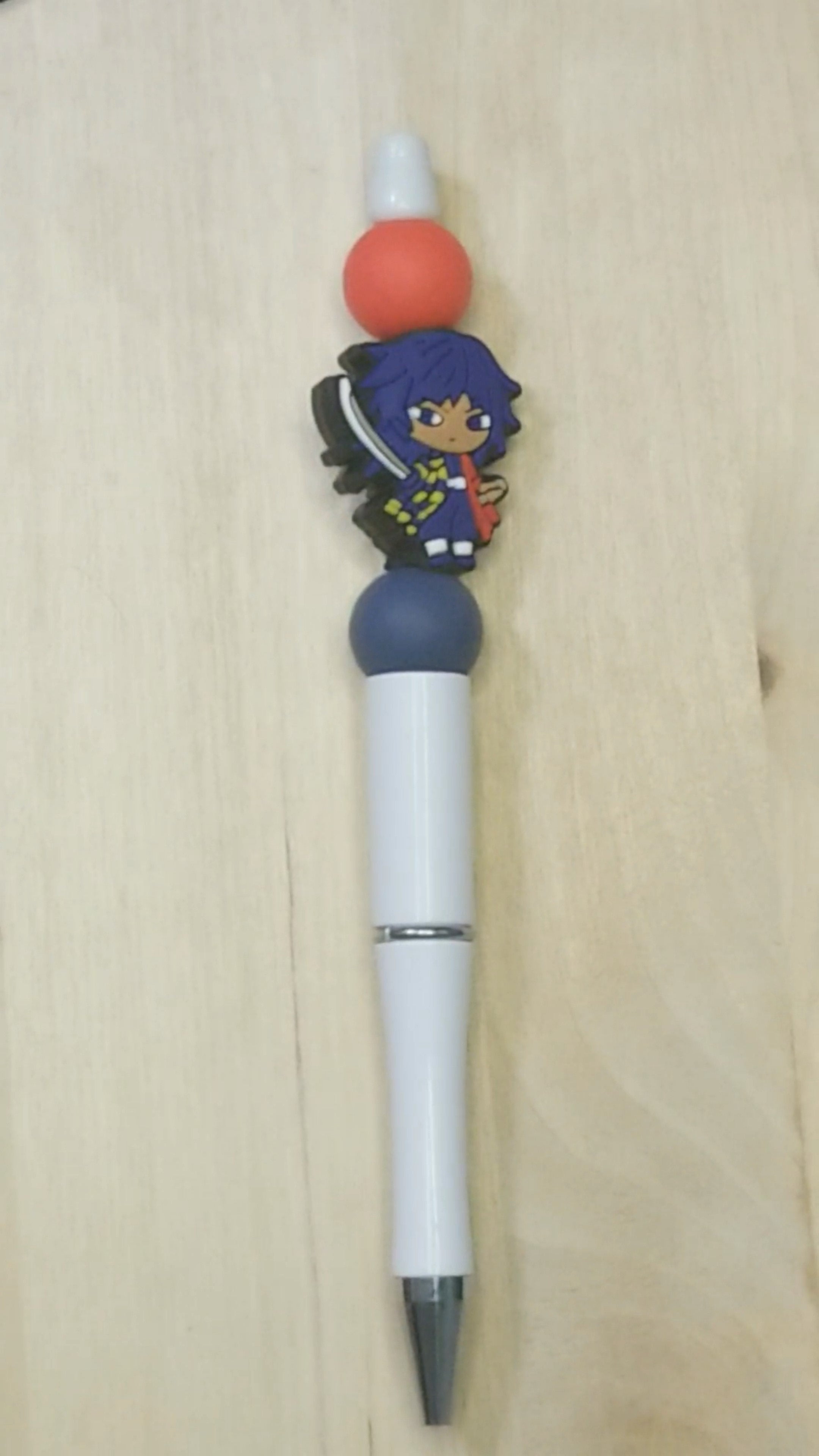 Warrior Silicone Beaded Pen
