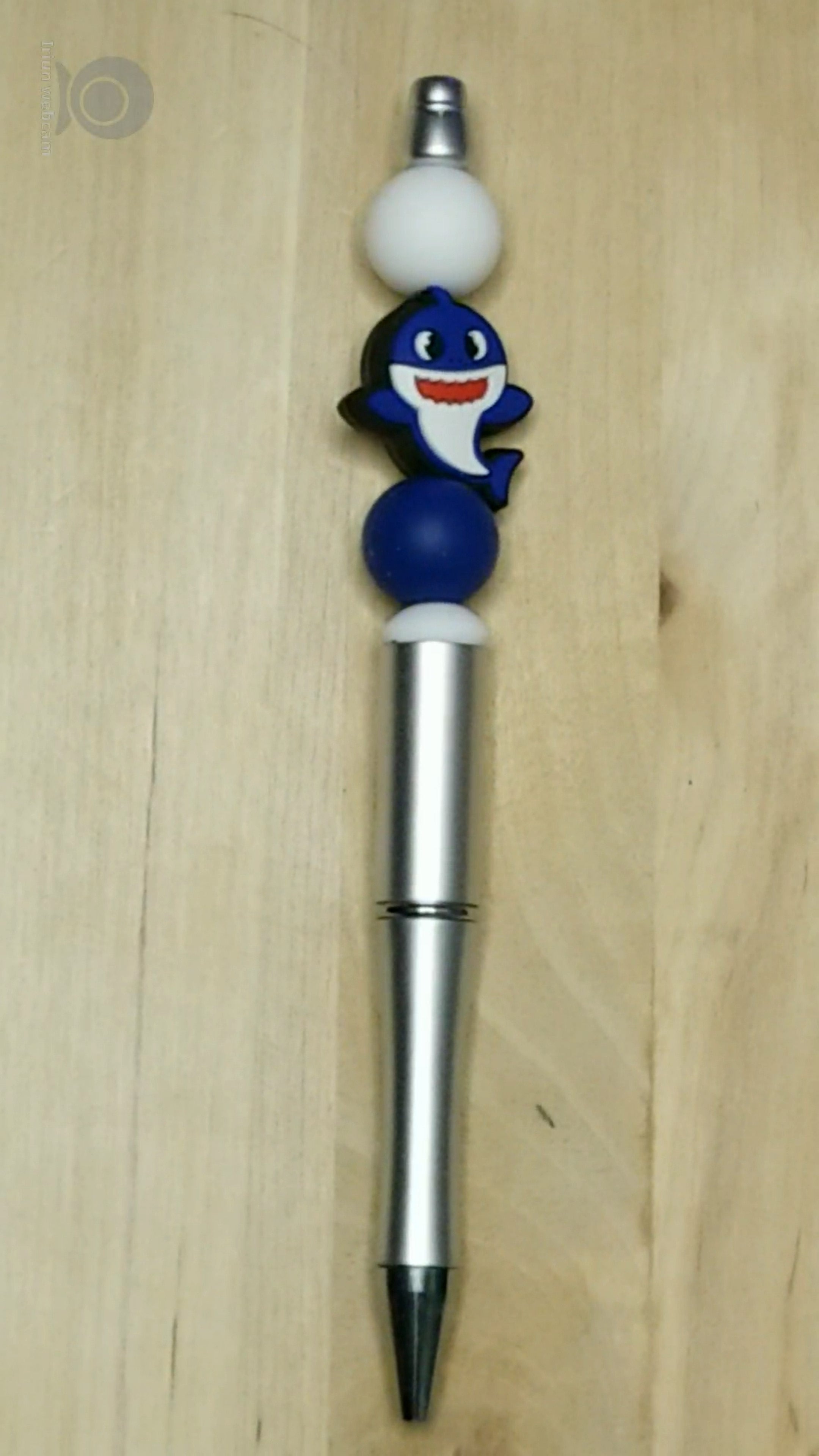 Shark Silicone Beaded Pen