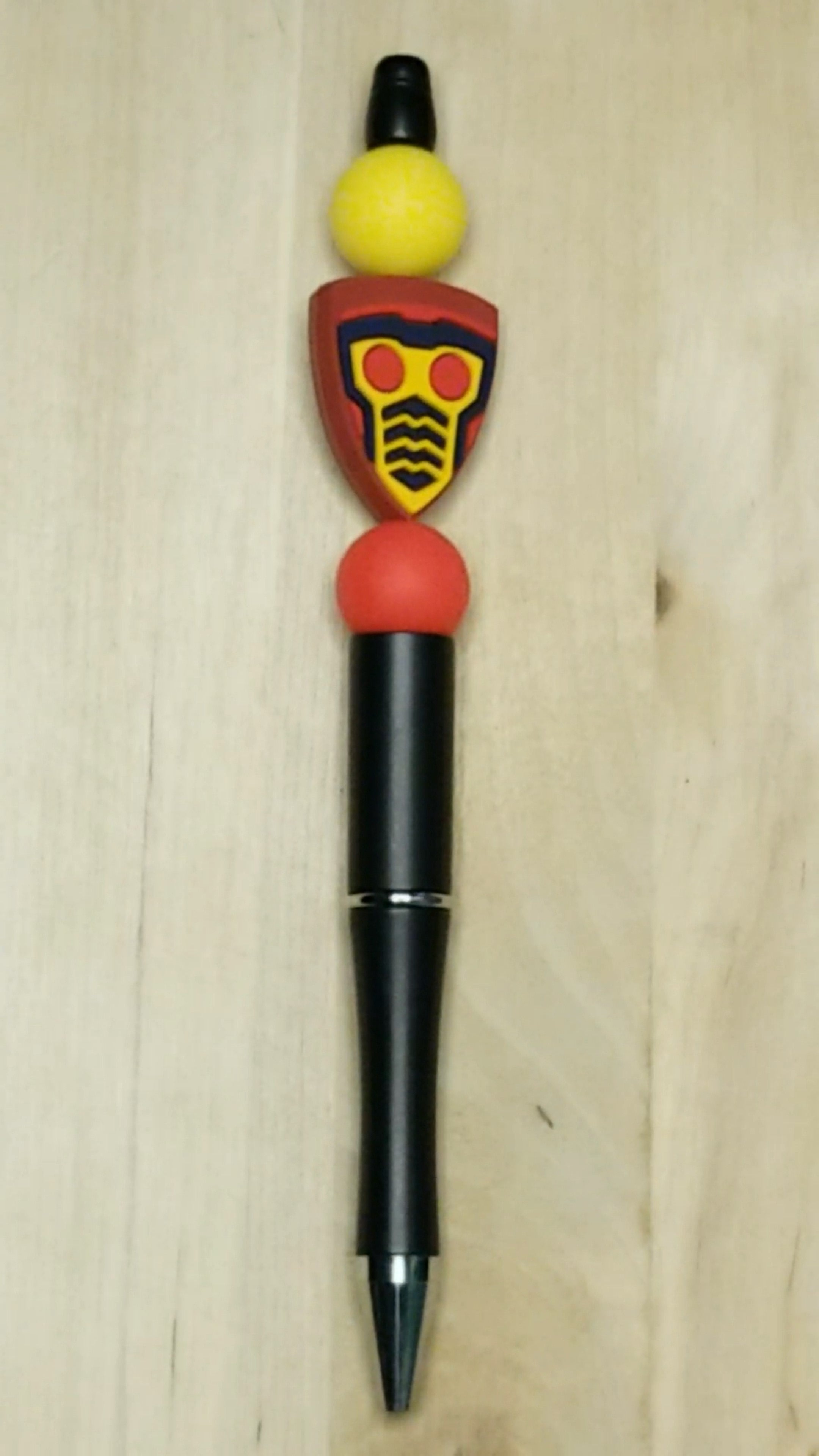 Galaxy Character Silicone Beaded Pen