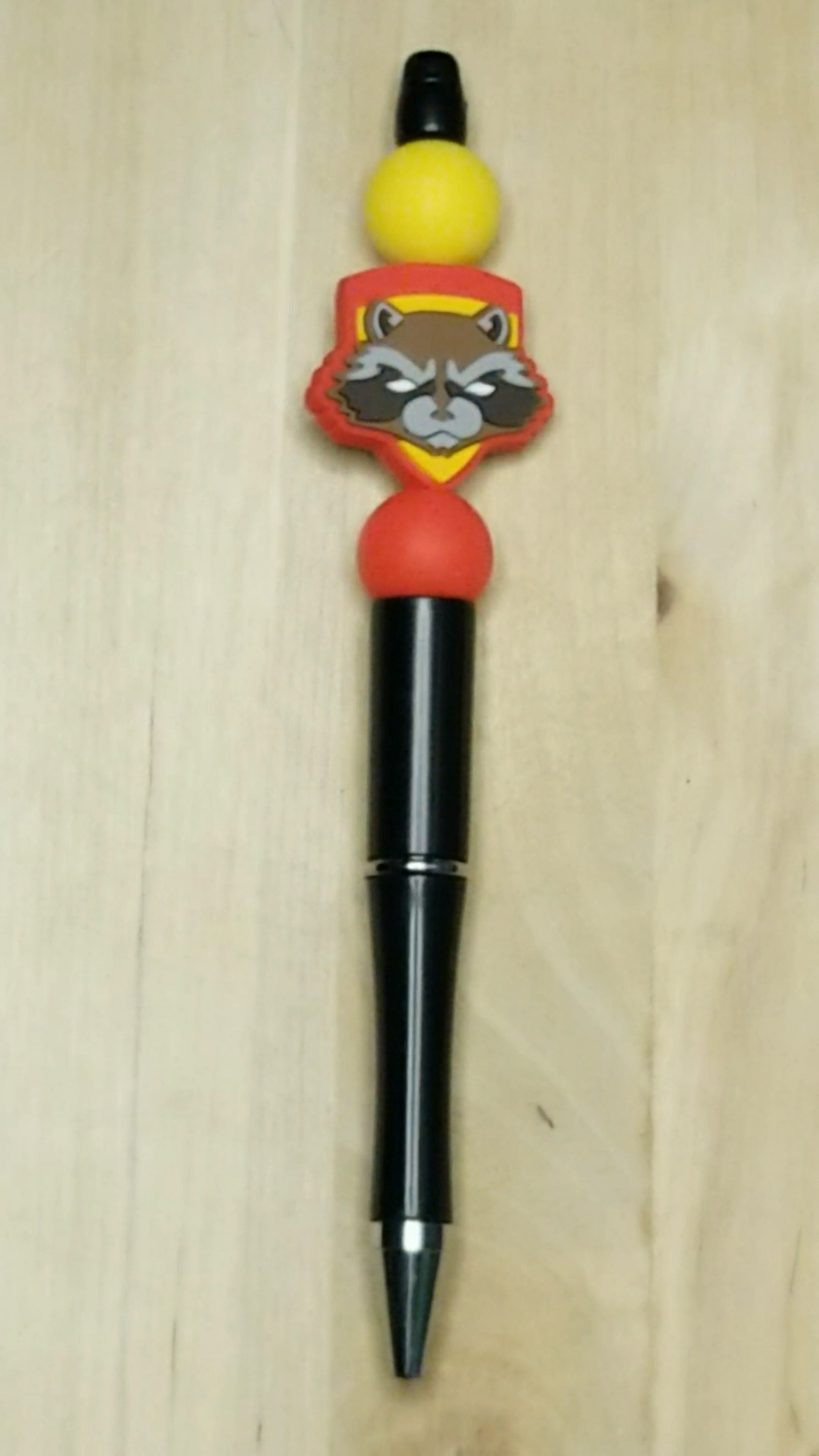 Galaxy Character Silicone Beaded Pen