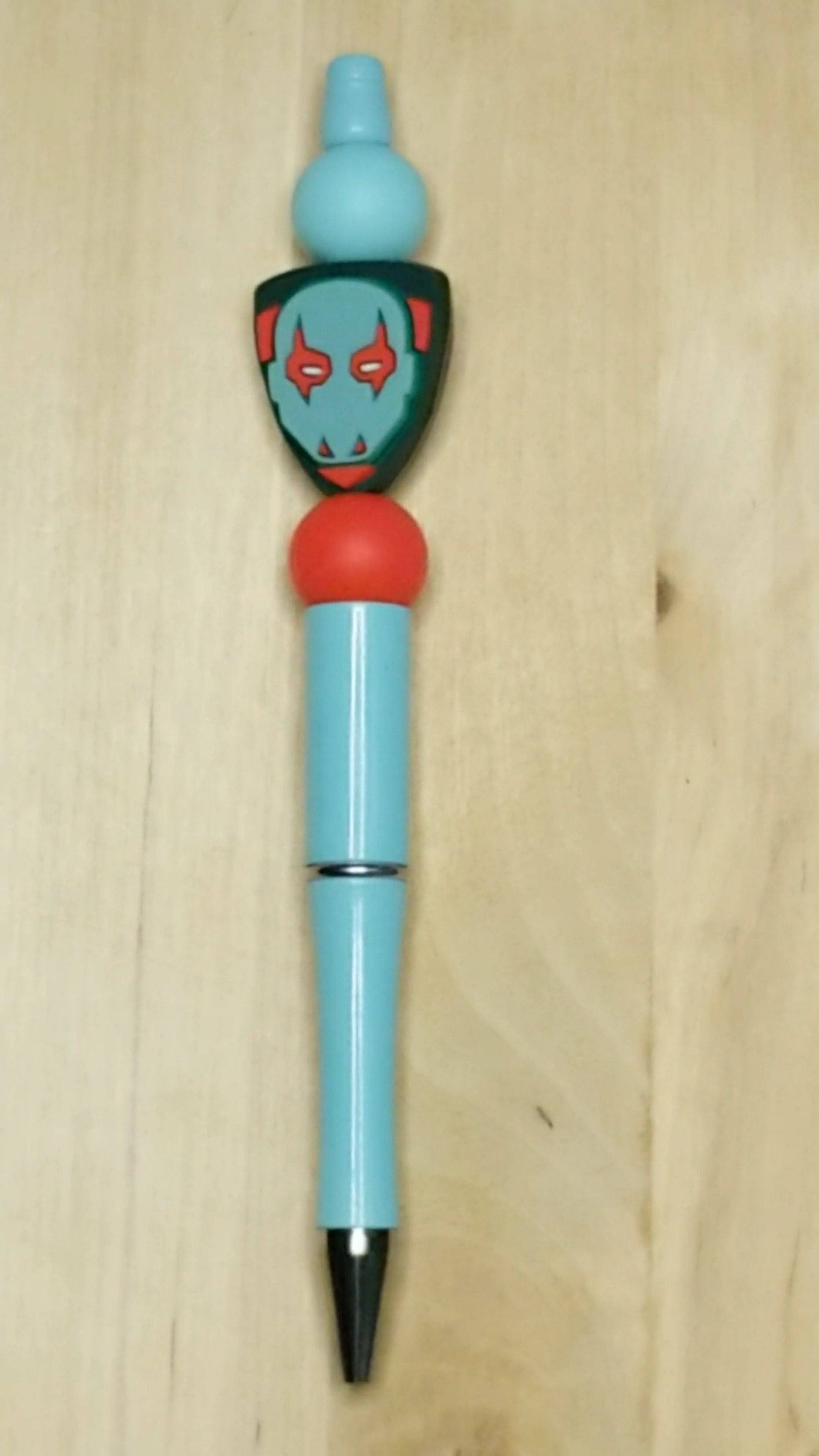 Galaxy Character Silicone Beaded Pen