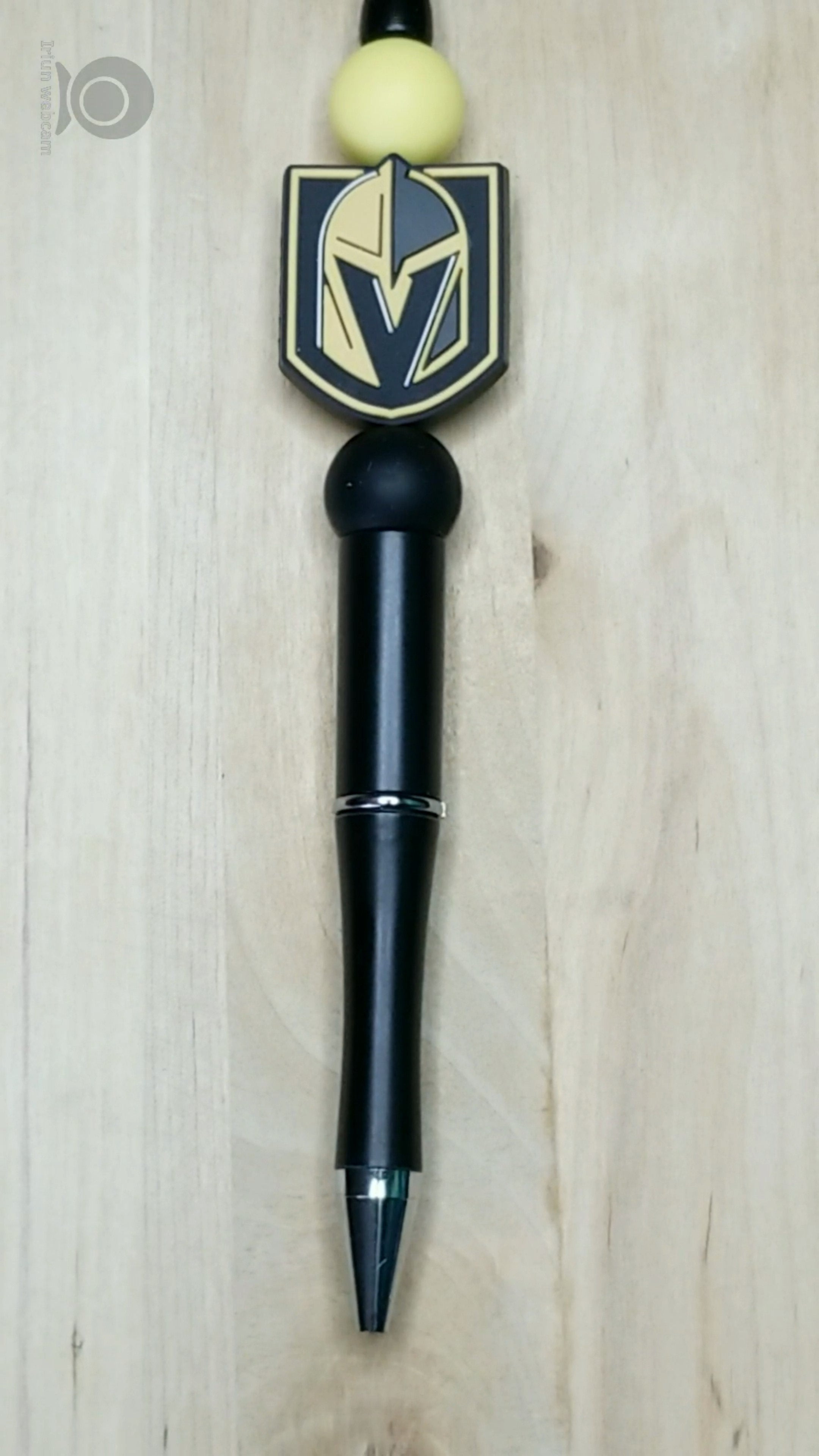 Hockey Silicone Beaded Pen