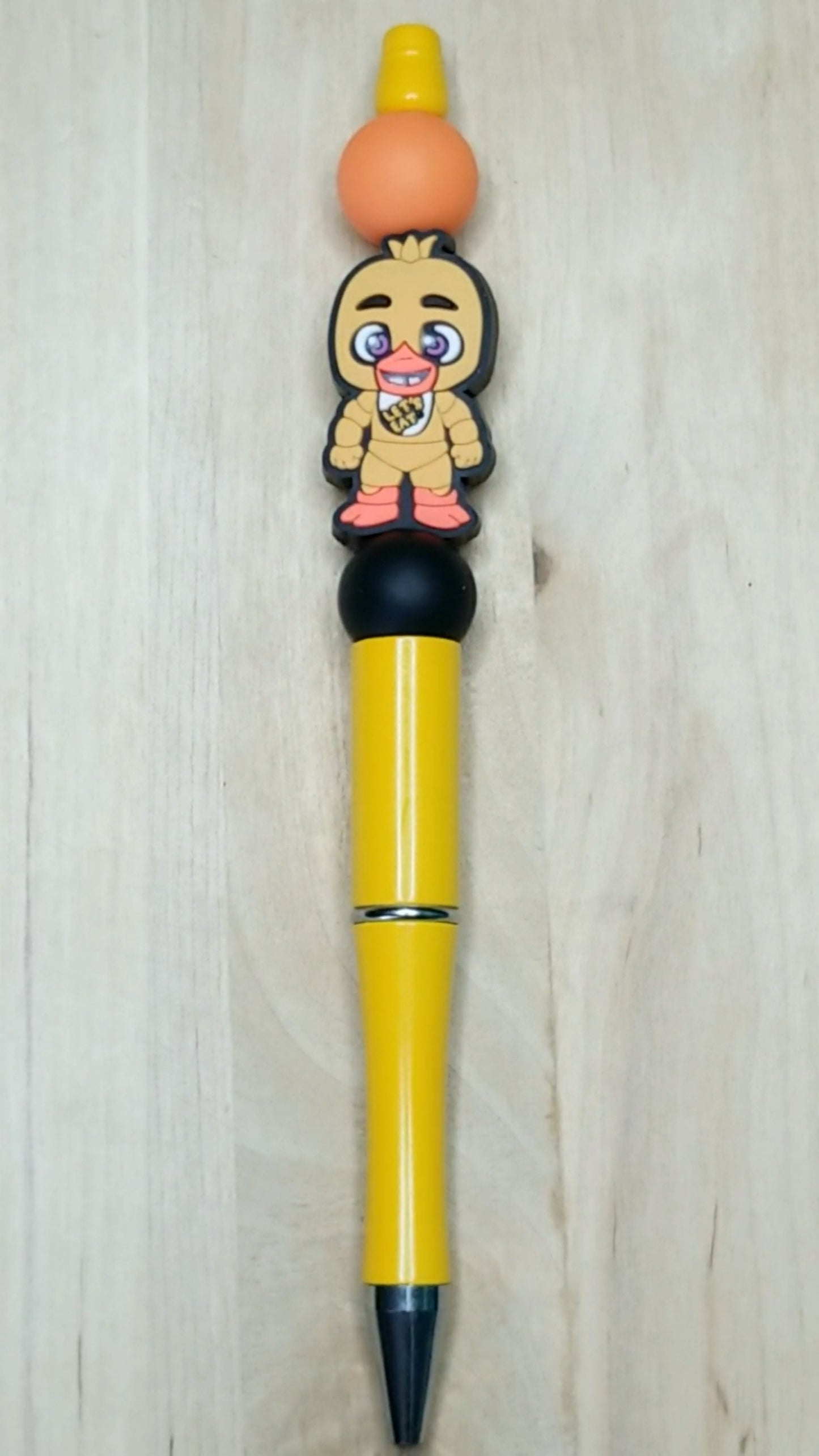 Chicken Silicone Beaded Pen