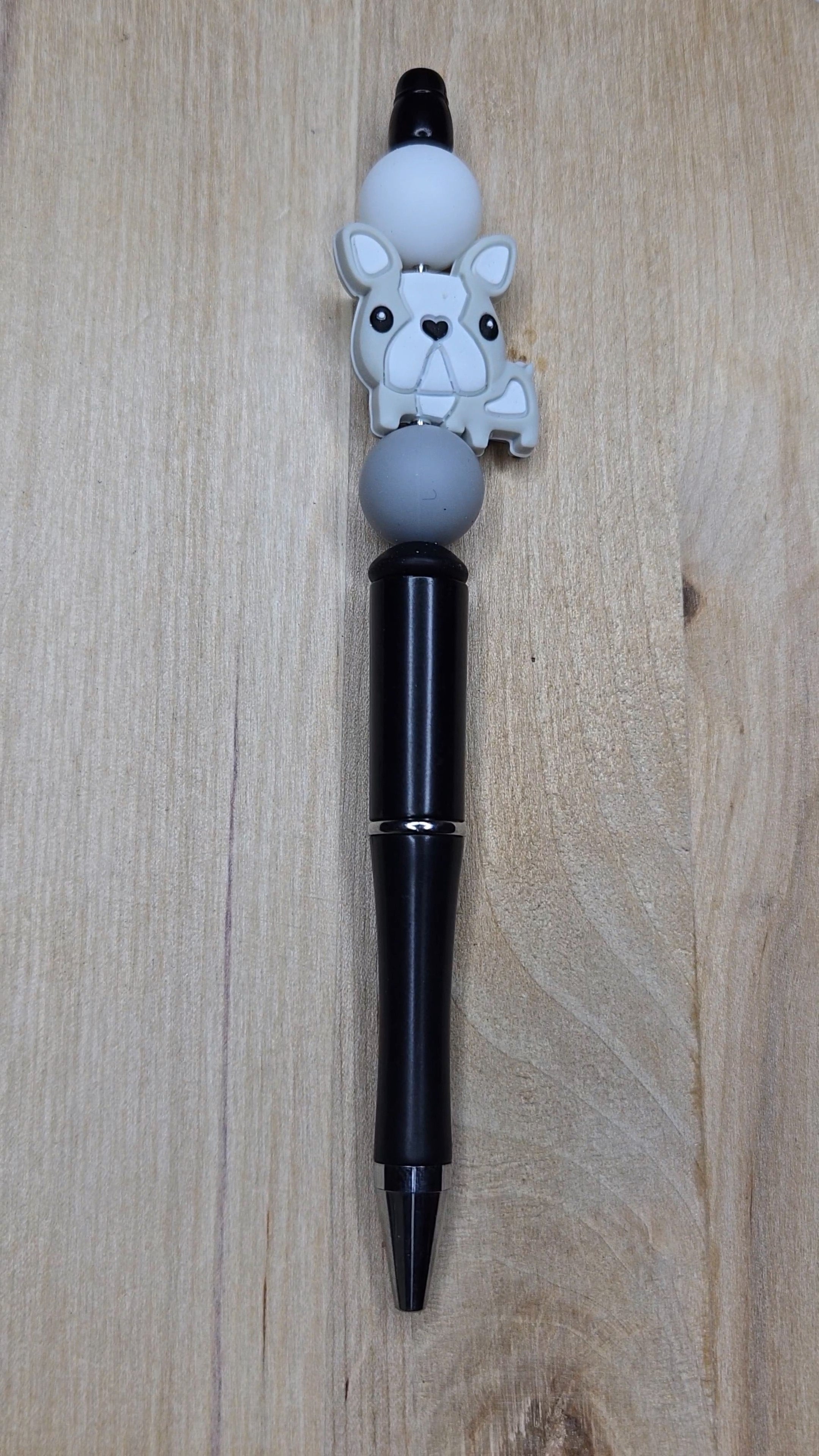 Dog Silicone Beaded Pen