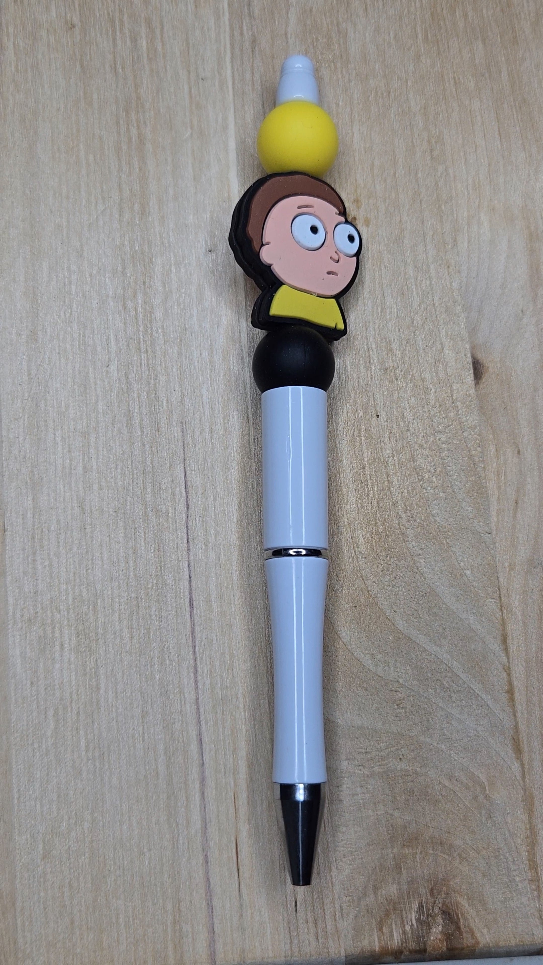 Man Silicone Beaded Pen