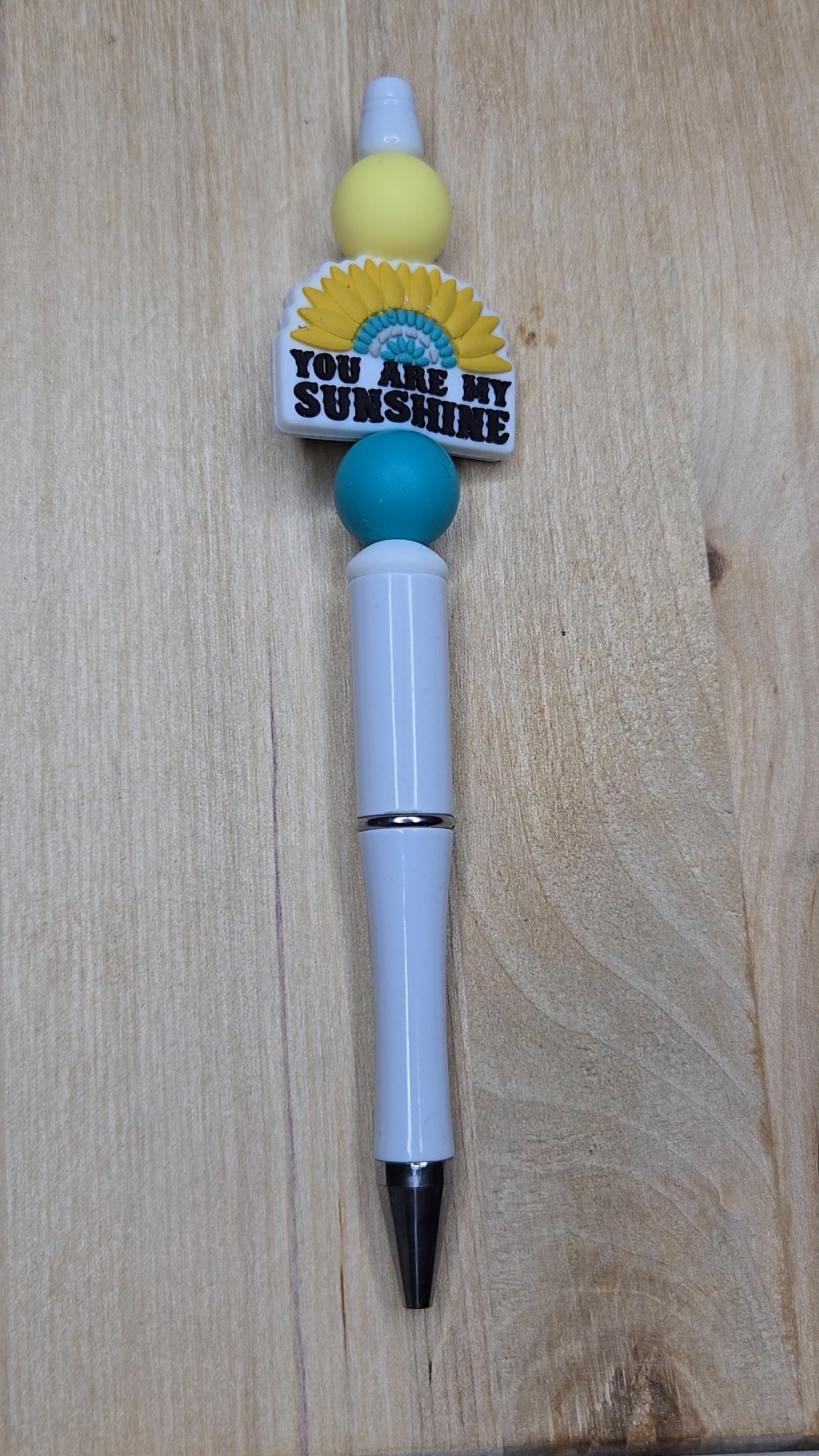 You Are My Sunshine Silicone Beaded Pen