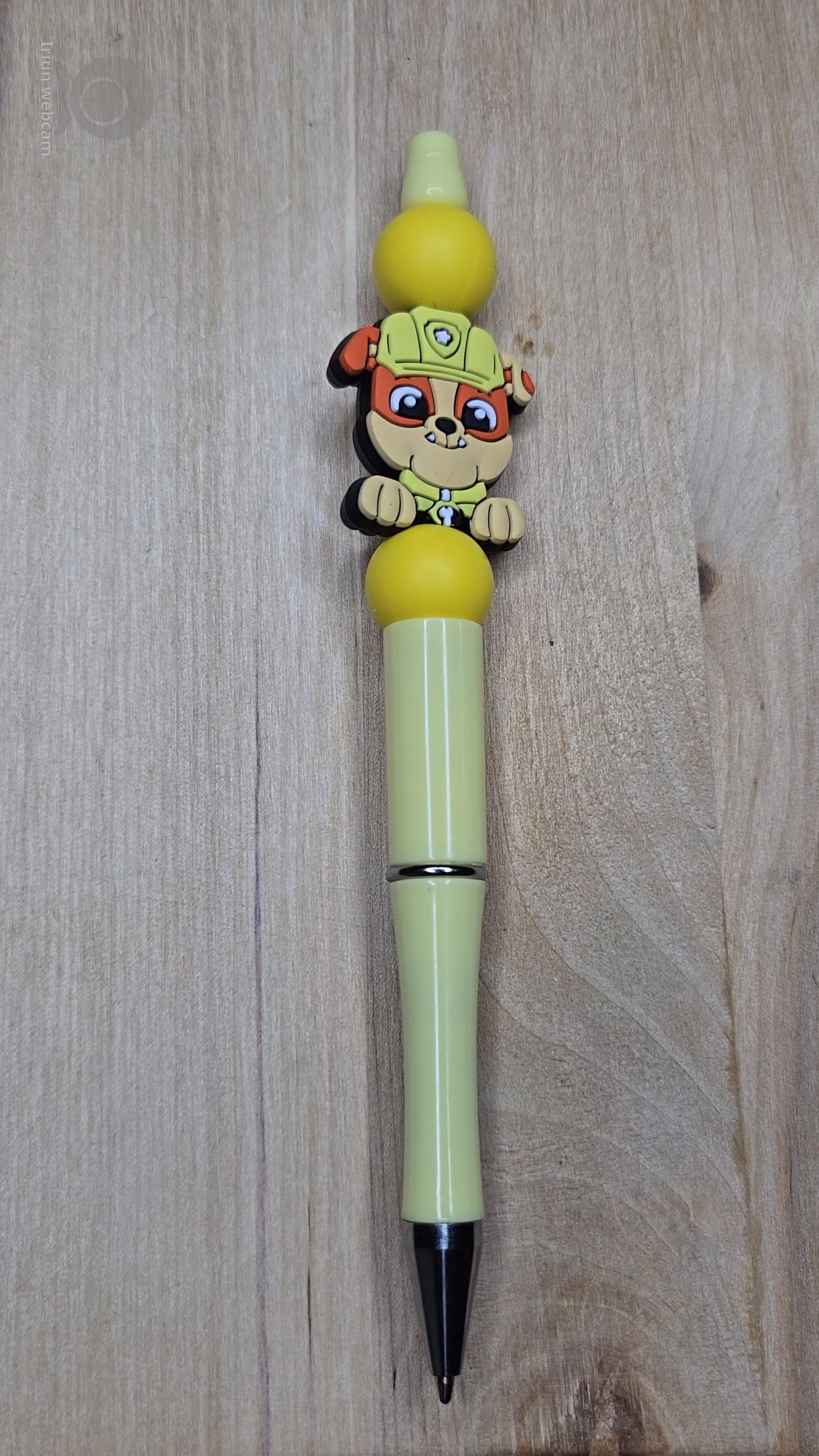 Cartoon Dog Silicone Beaded Pen