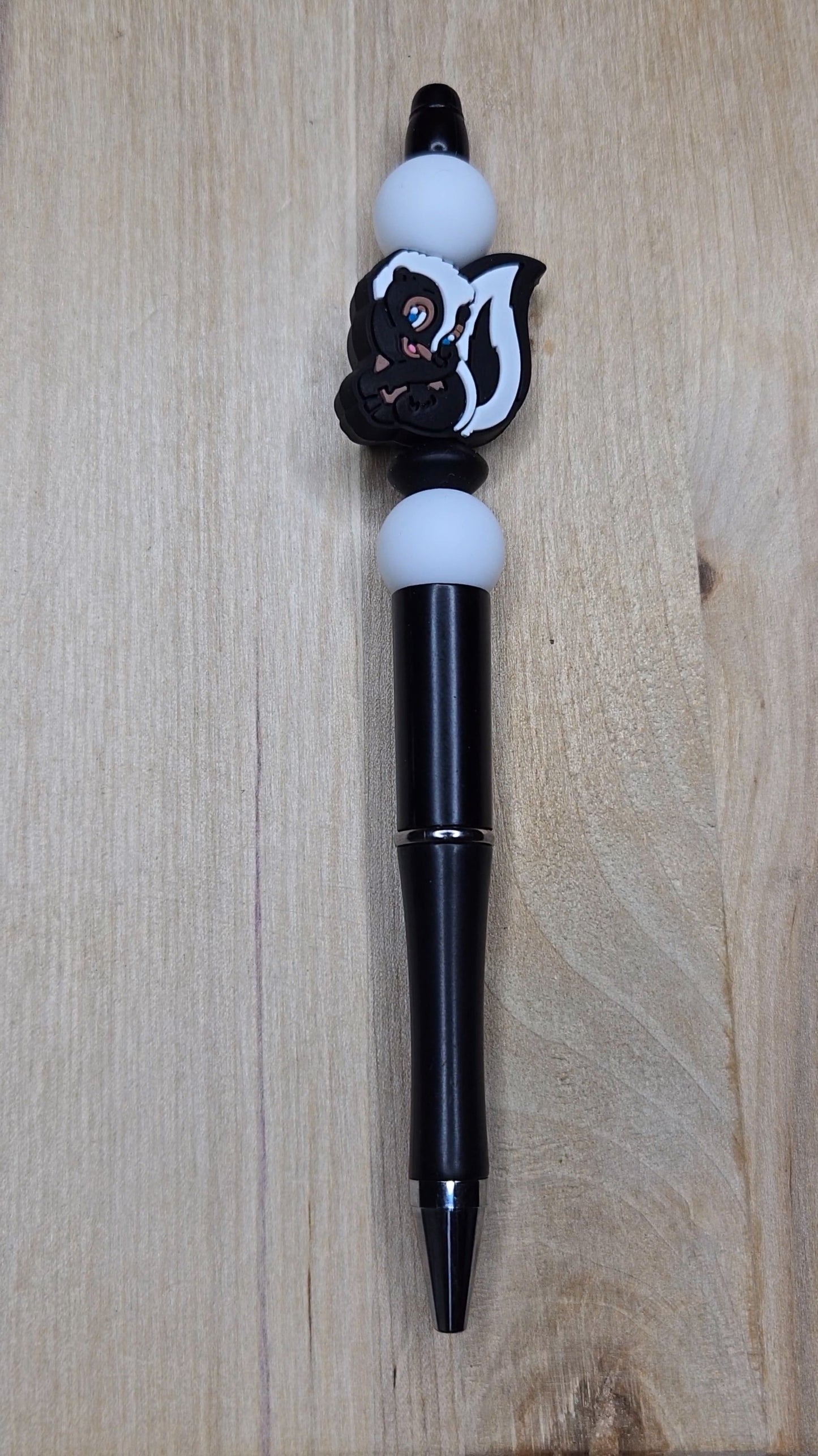 Flower Silicone Beaded Pen