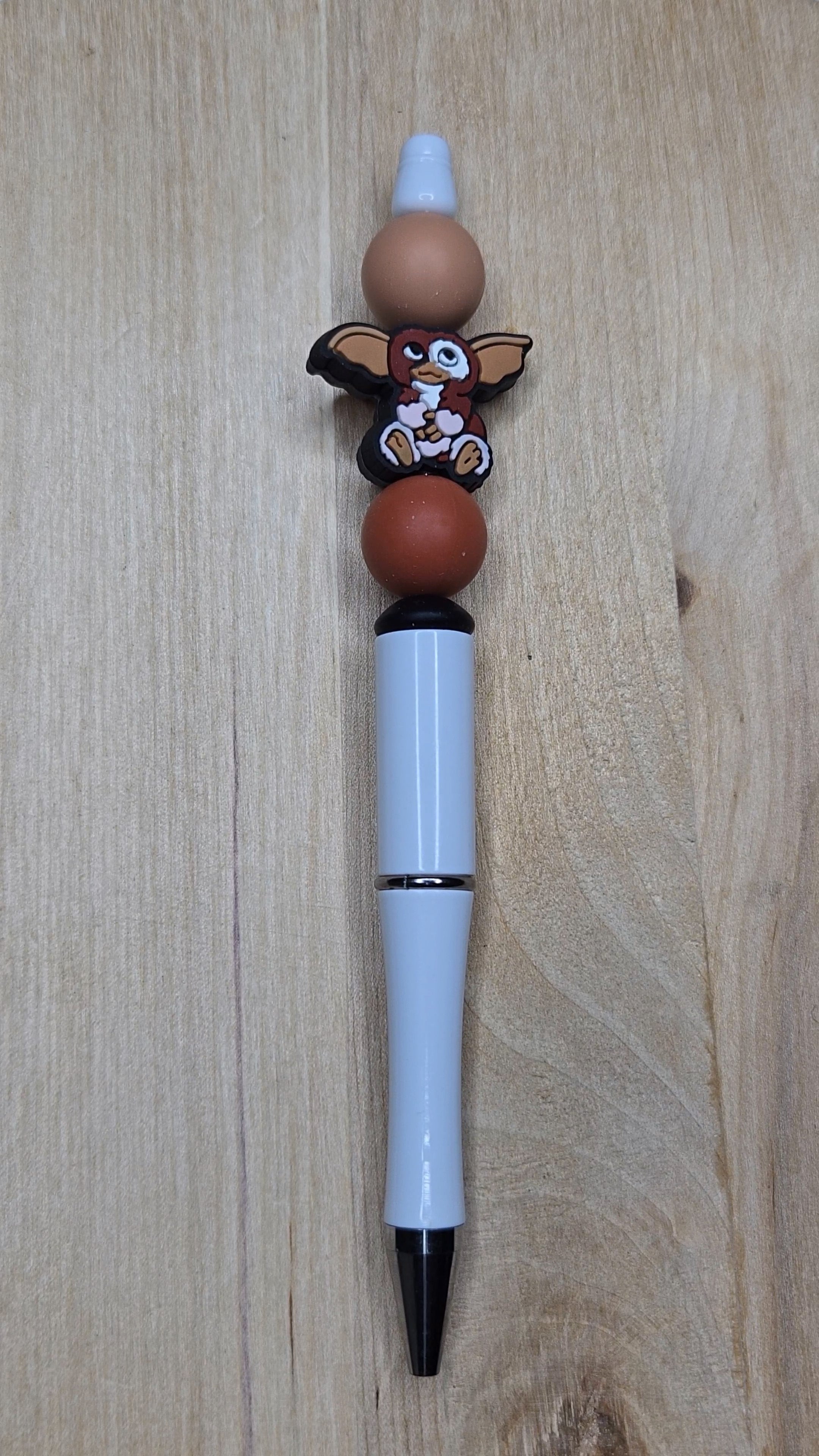Fury Animal Silicone Beaded Pen