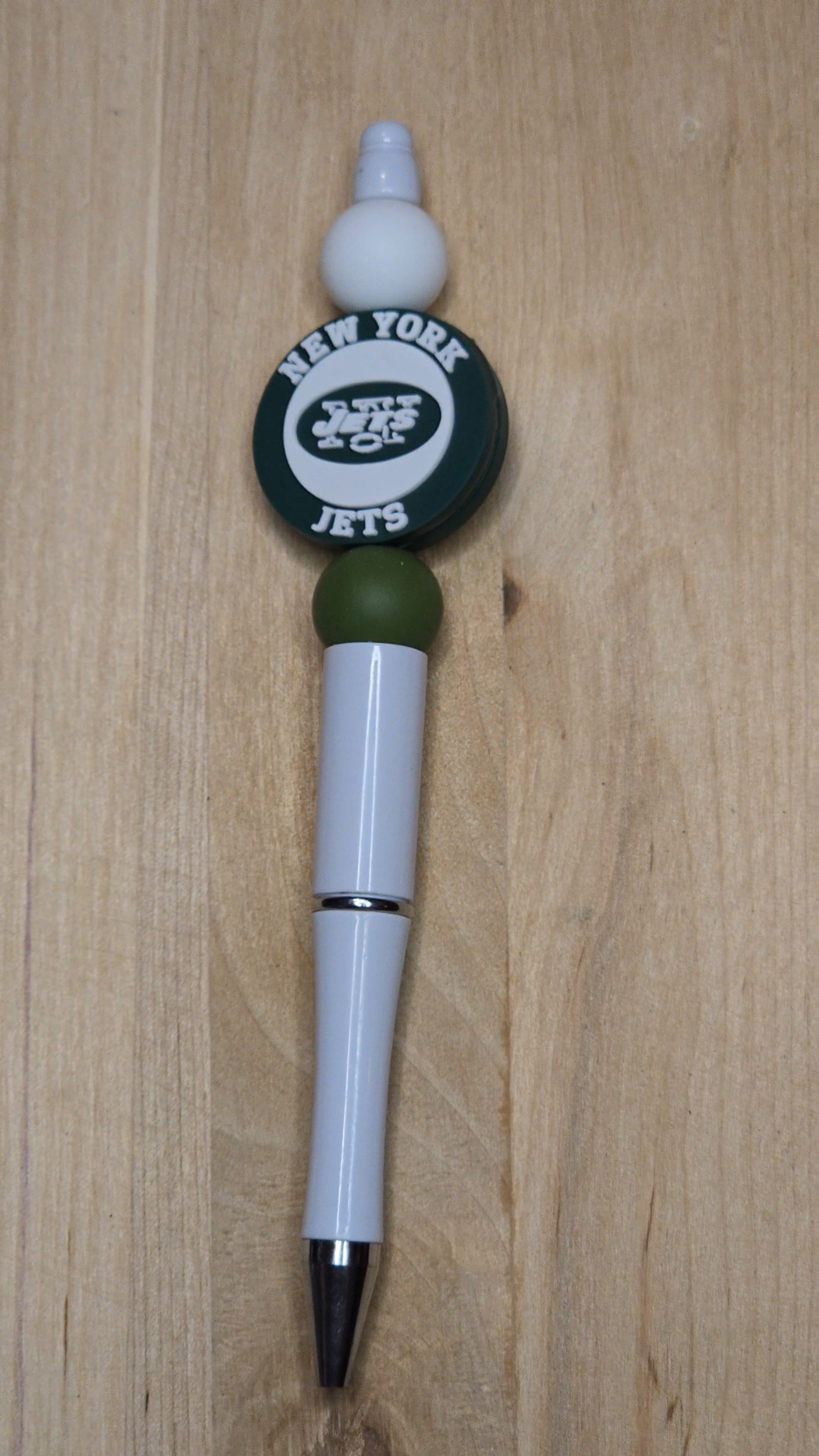 Football Silicone Beaded Pen