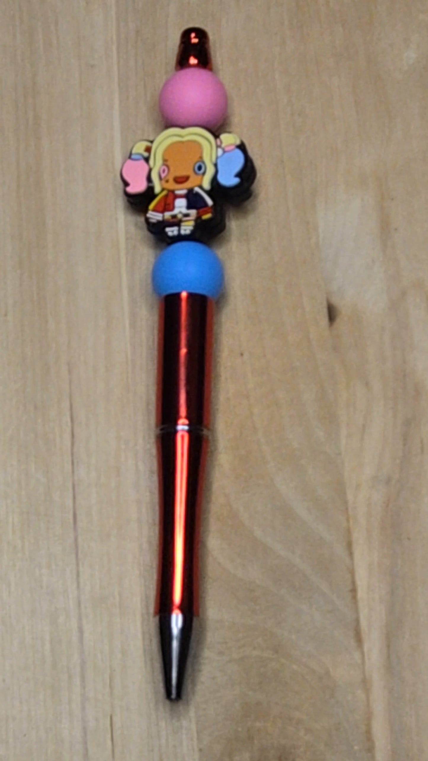 Horror Character Silicone Beaded Pen