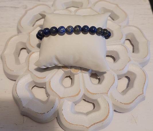 Genuine Stone Lapis, Lazuli  Bracelet